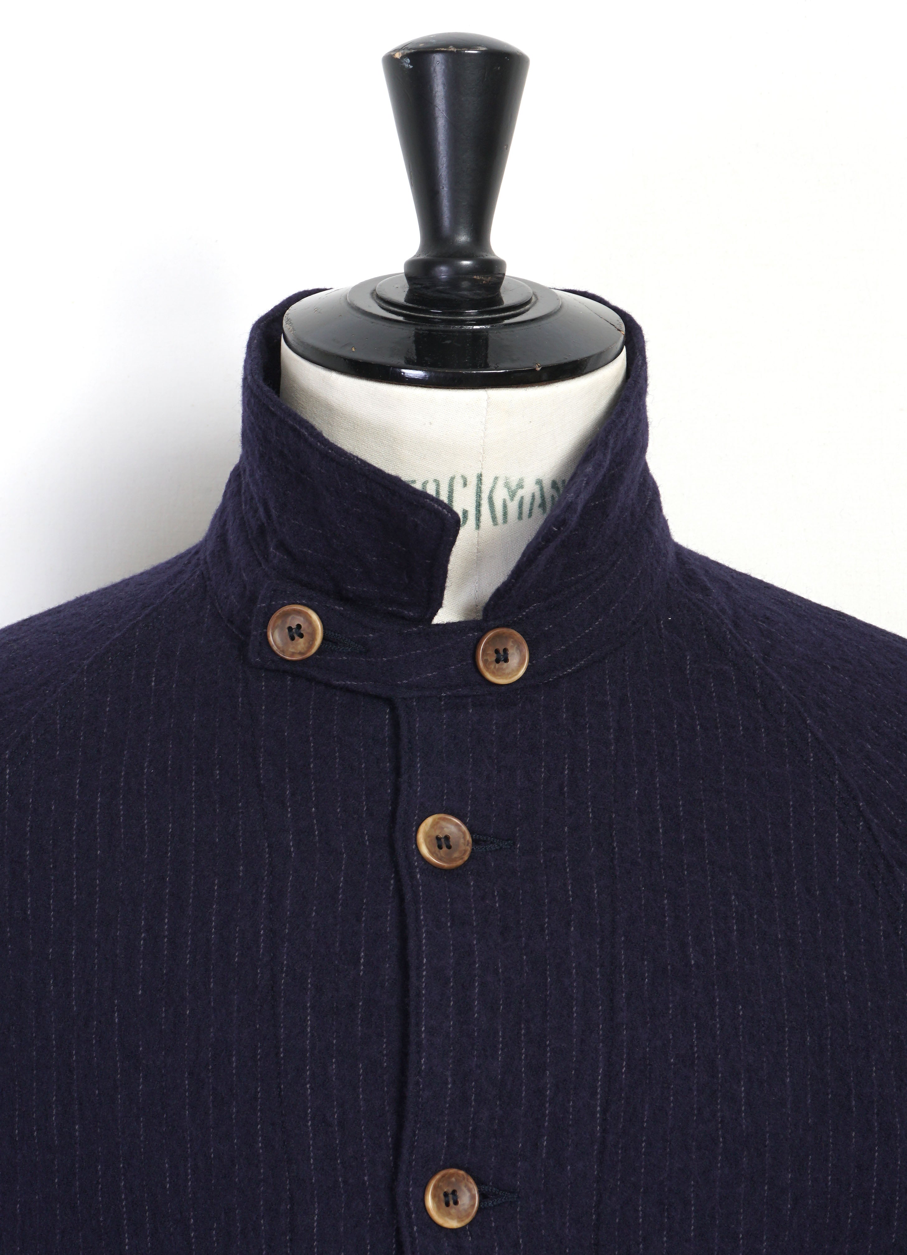 C/W Raglan Coverall | Pinstripe Navy