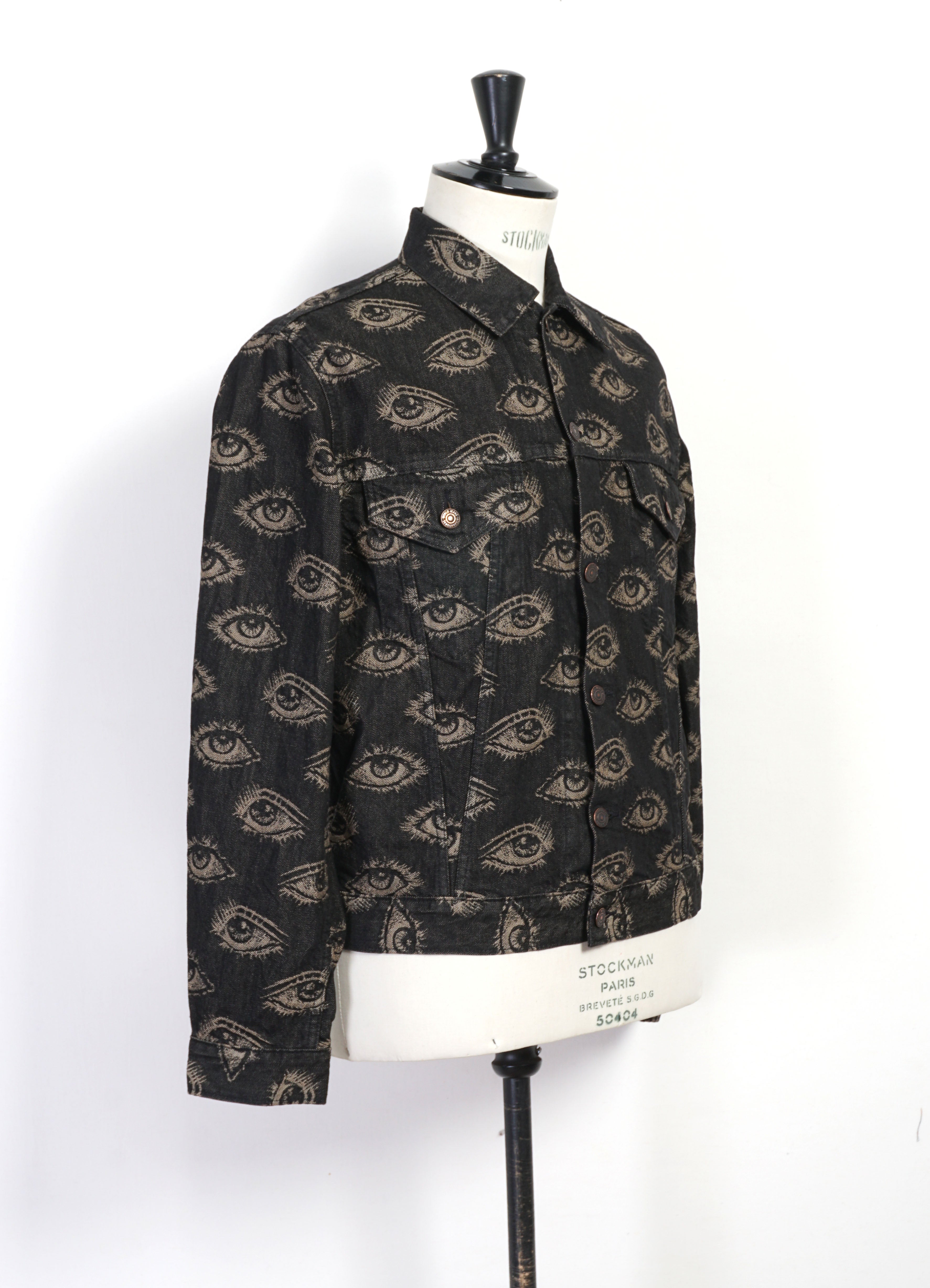 SPEAKEASY | 12oz Denim 3rd Jacket | Black – HANSEN Garments