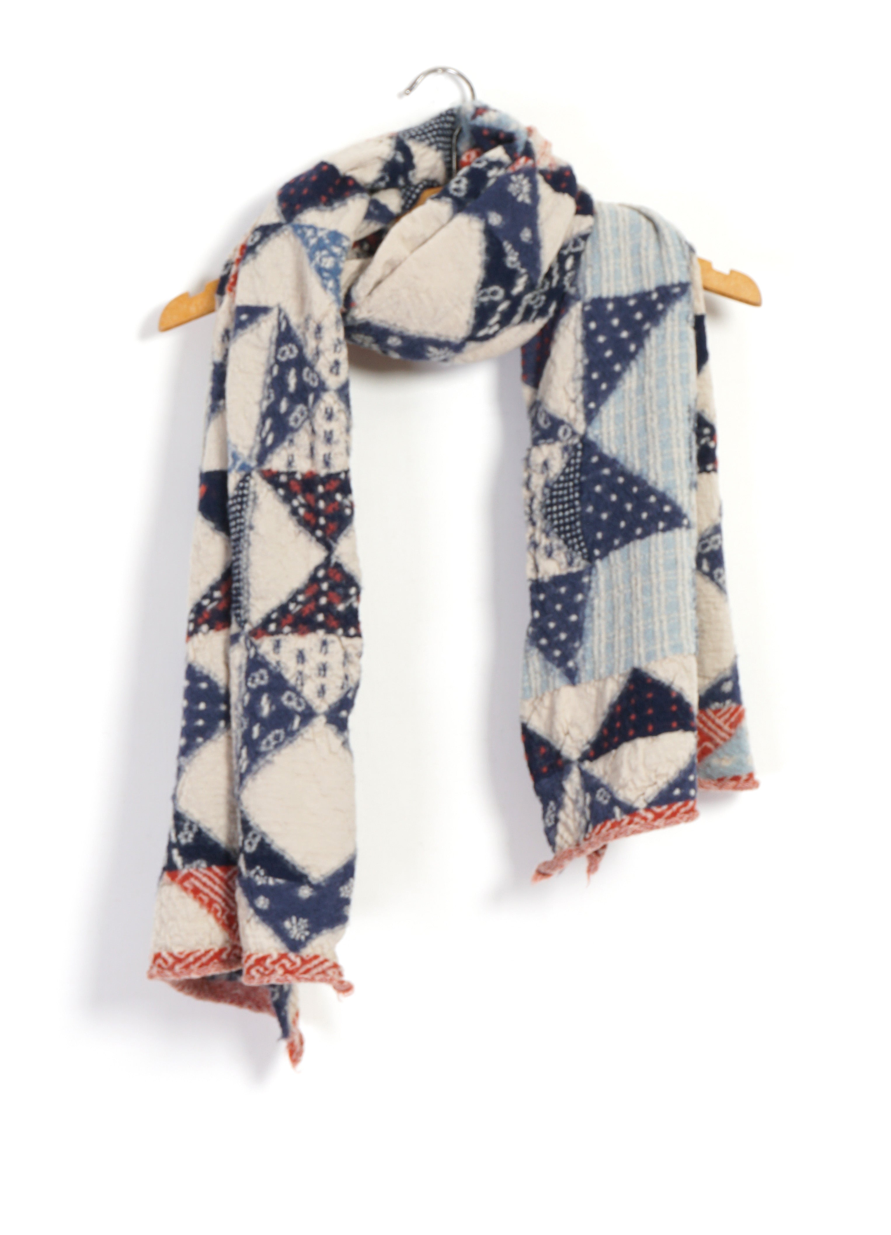 IDG-RAG | Compressed Wool Scarf | Ecru