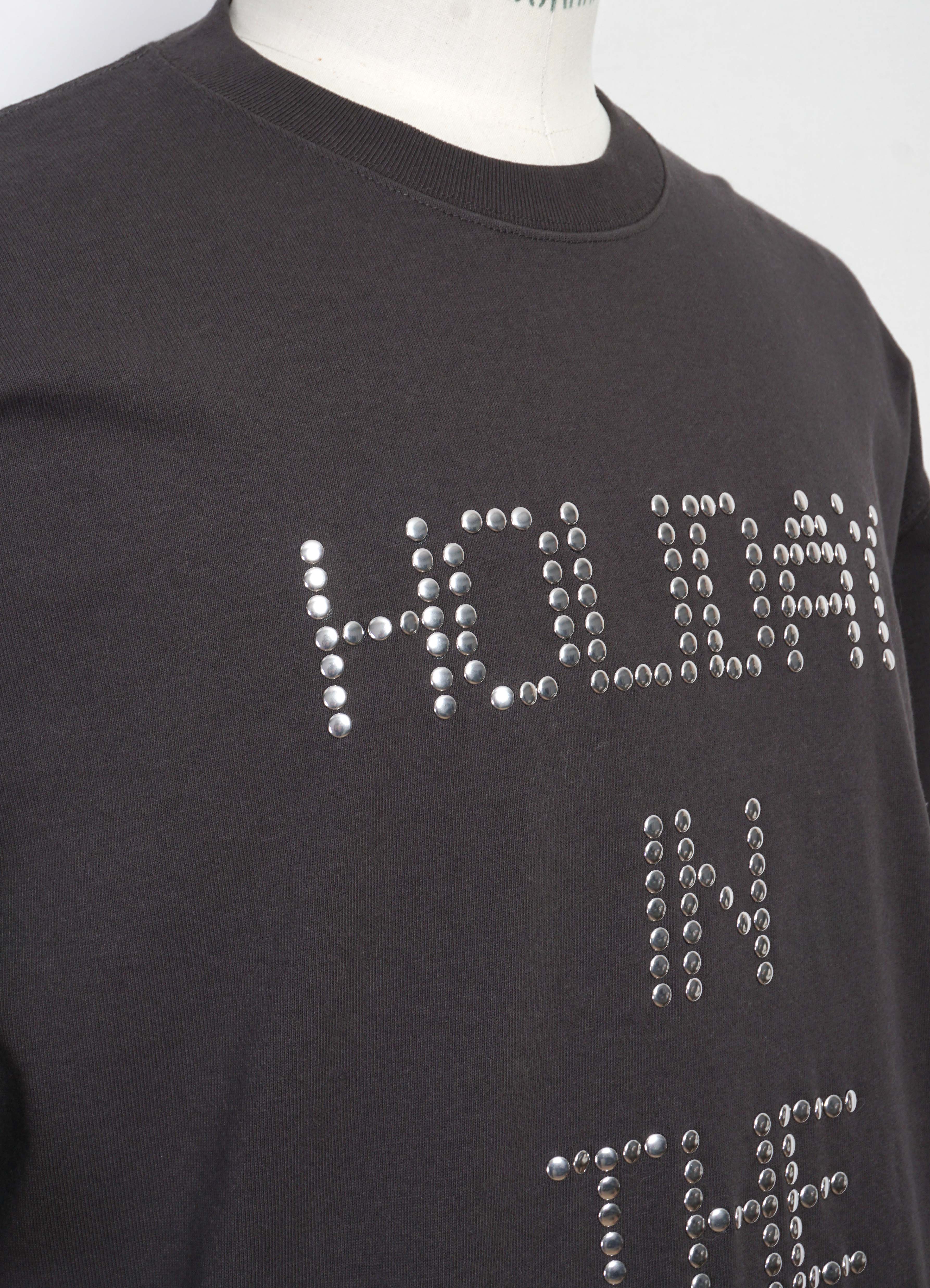 H.I.T.M | Rivet T-shirt | Black