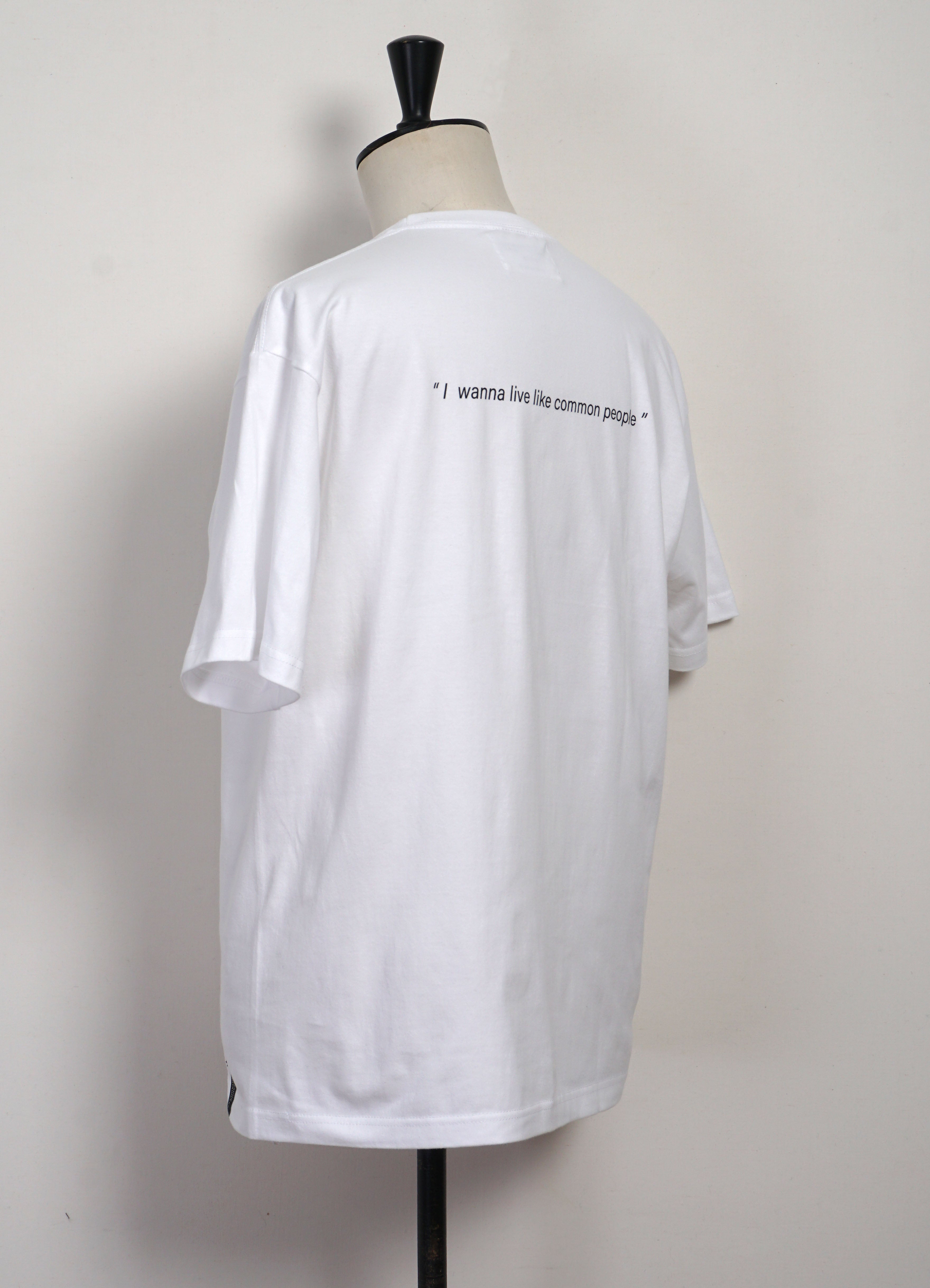 COMMON PEOPLE | Print T-shirt | White