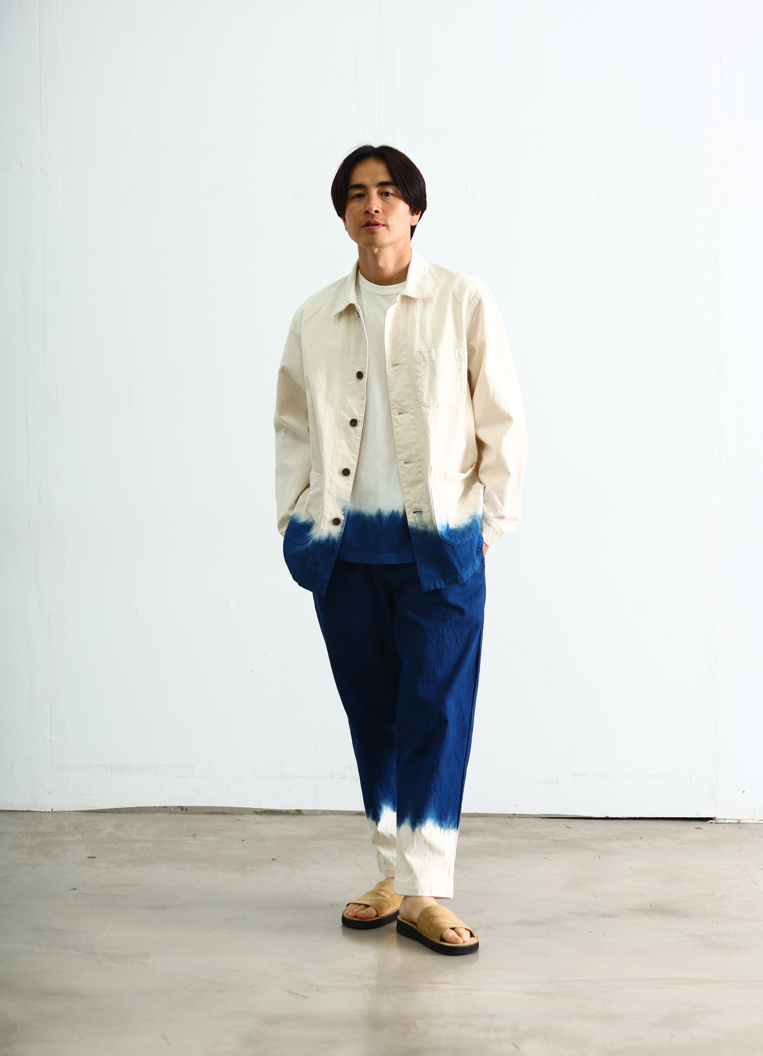 10oz Canvas Coverall | Natural Indigo