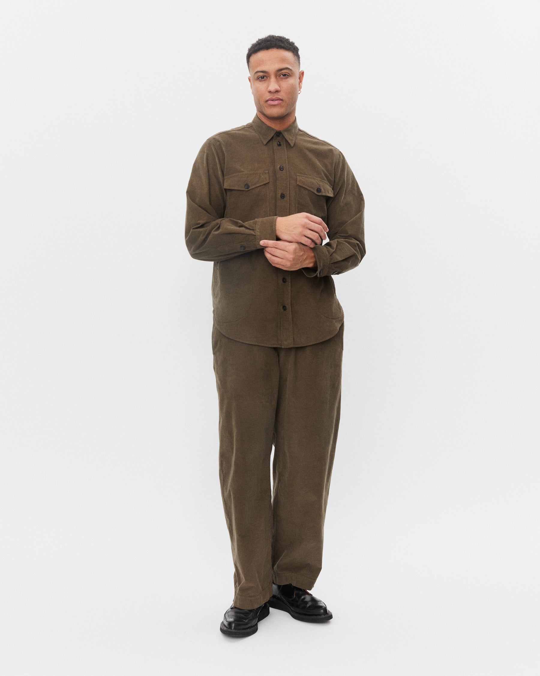 EMIR 32-18-5 | Loose Drawstring Pants | Wildebeest