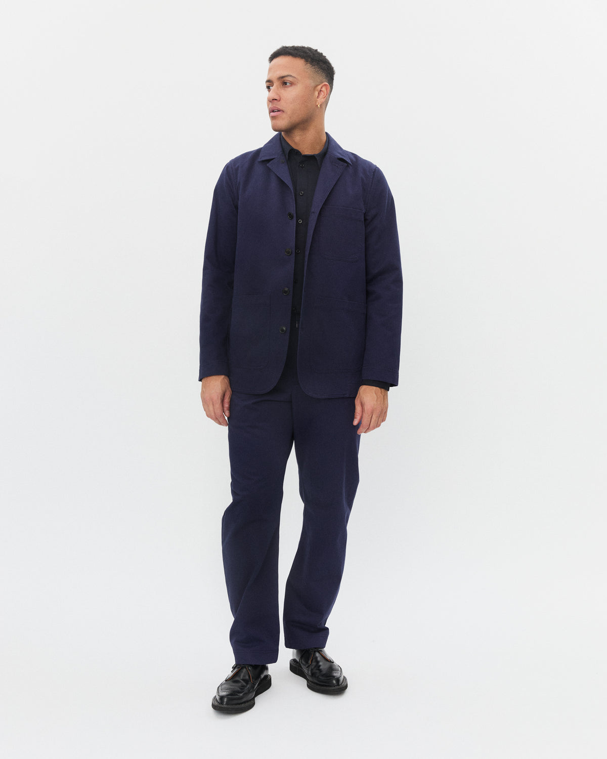 JOSUF 32-56-3 | Casual 'Chore' Blazer | Marine