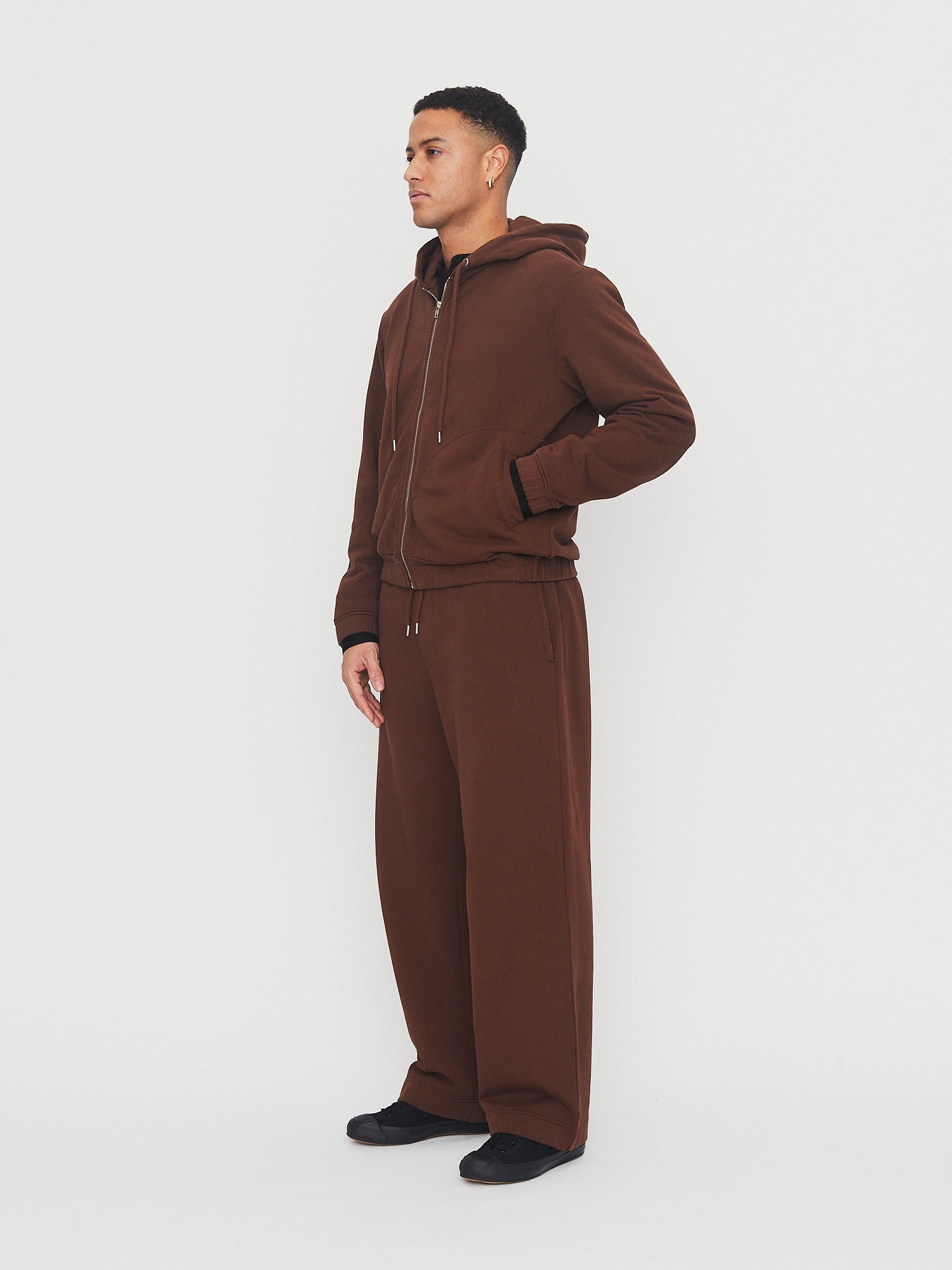 EMIR 30-120-9 | Loose Drawstring Pants | Almond