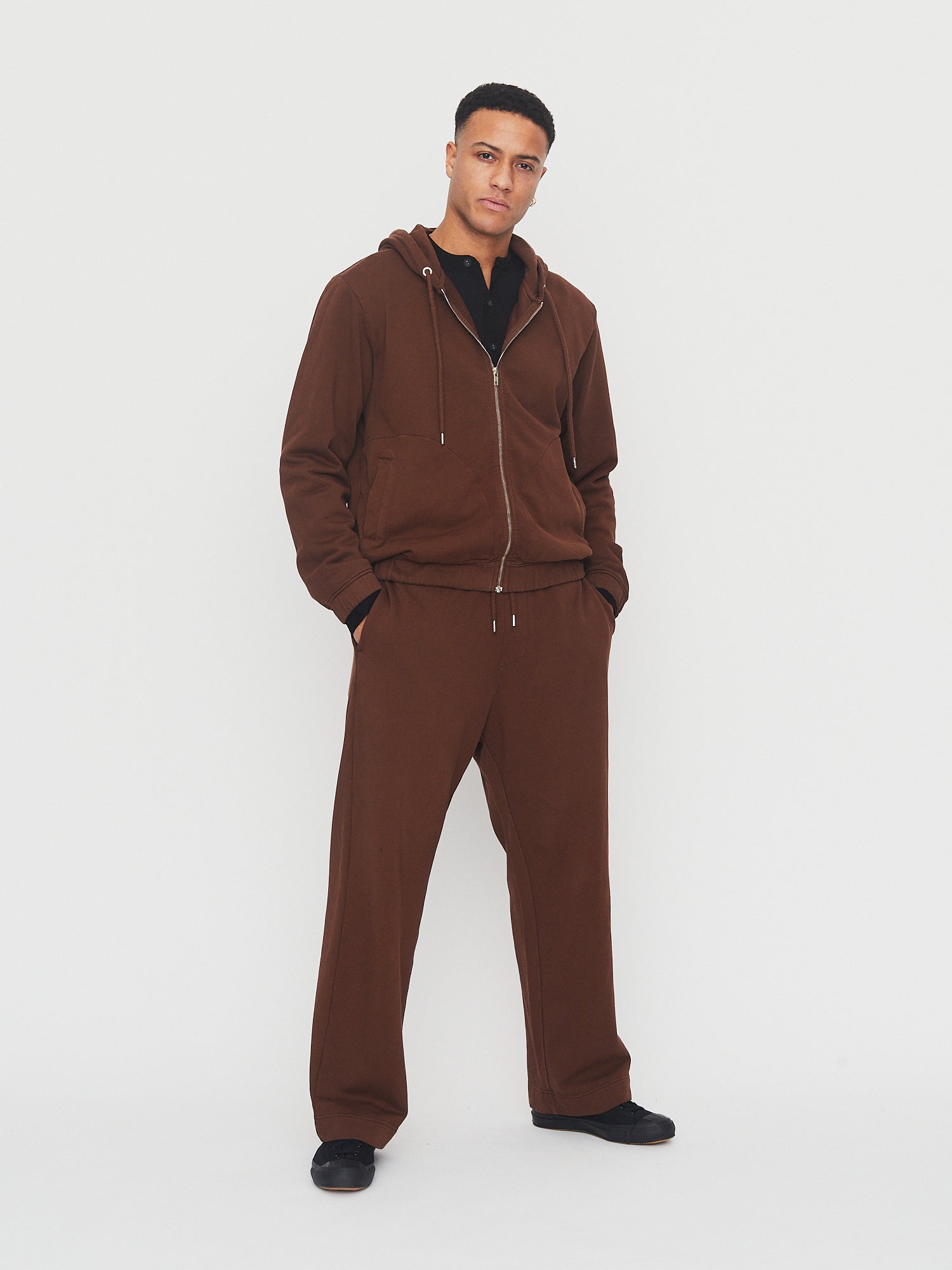 EMIR 30-120-9 | Loose Drawstring Pants | Almond