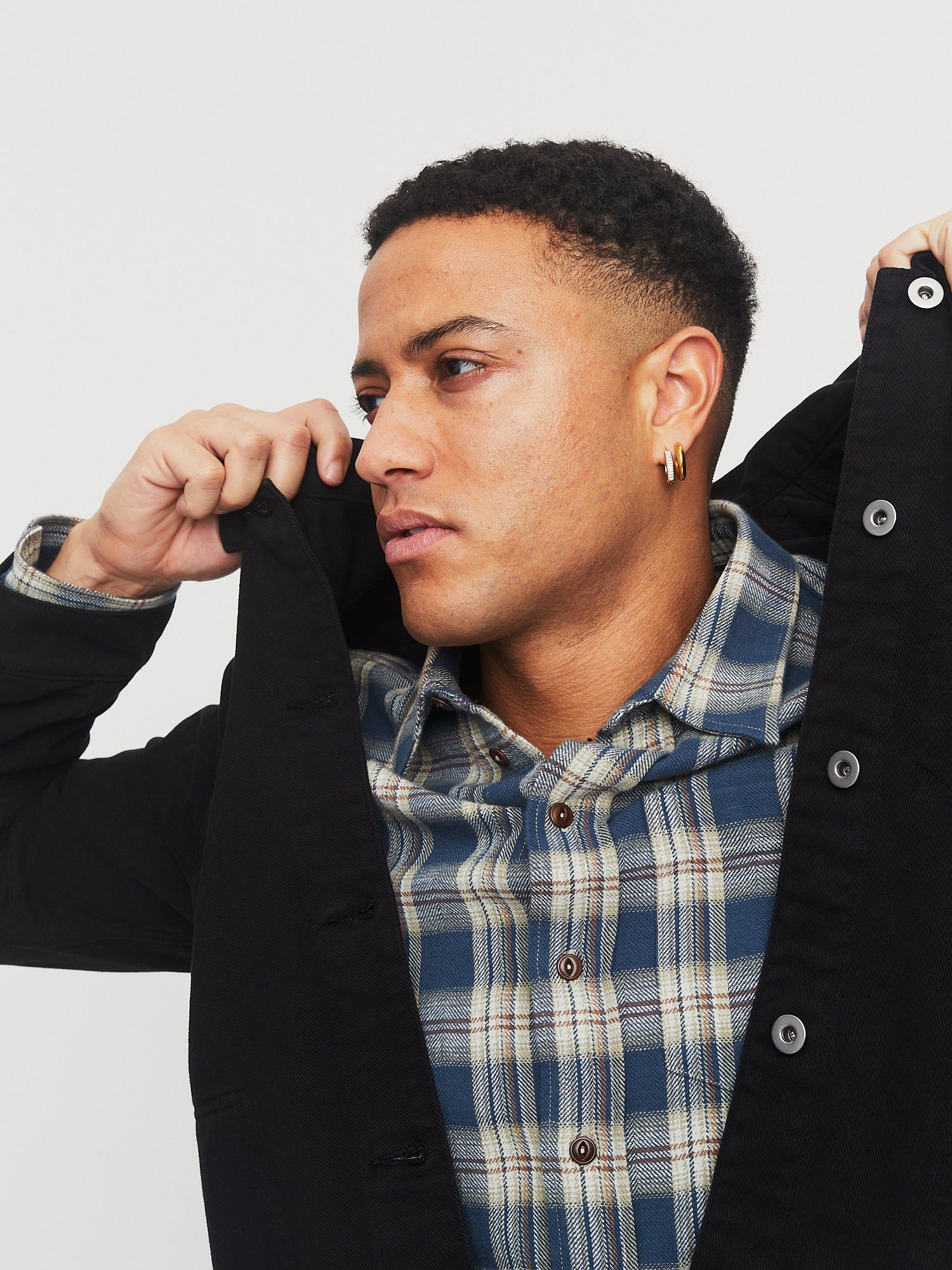 COSMO 30-26-2 | Casual Workwear Jacket | Washed Black