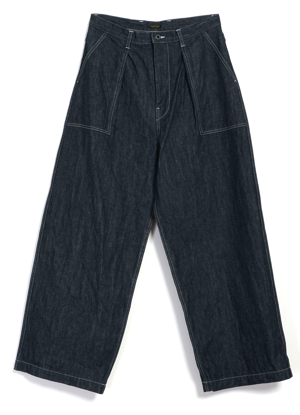 FATIGUE | Baggy 14oz Denim Trousers | Indigo