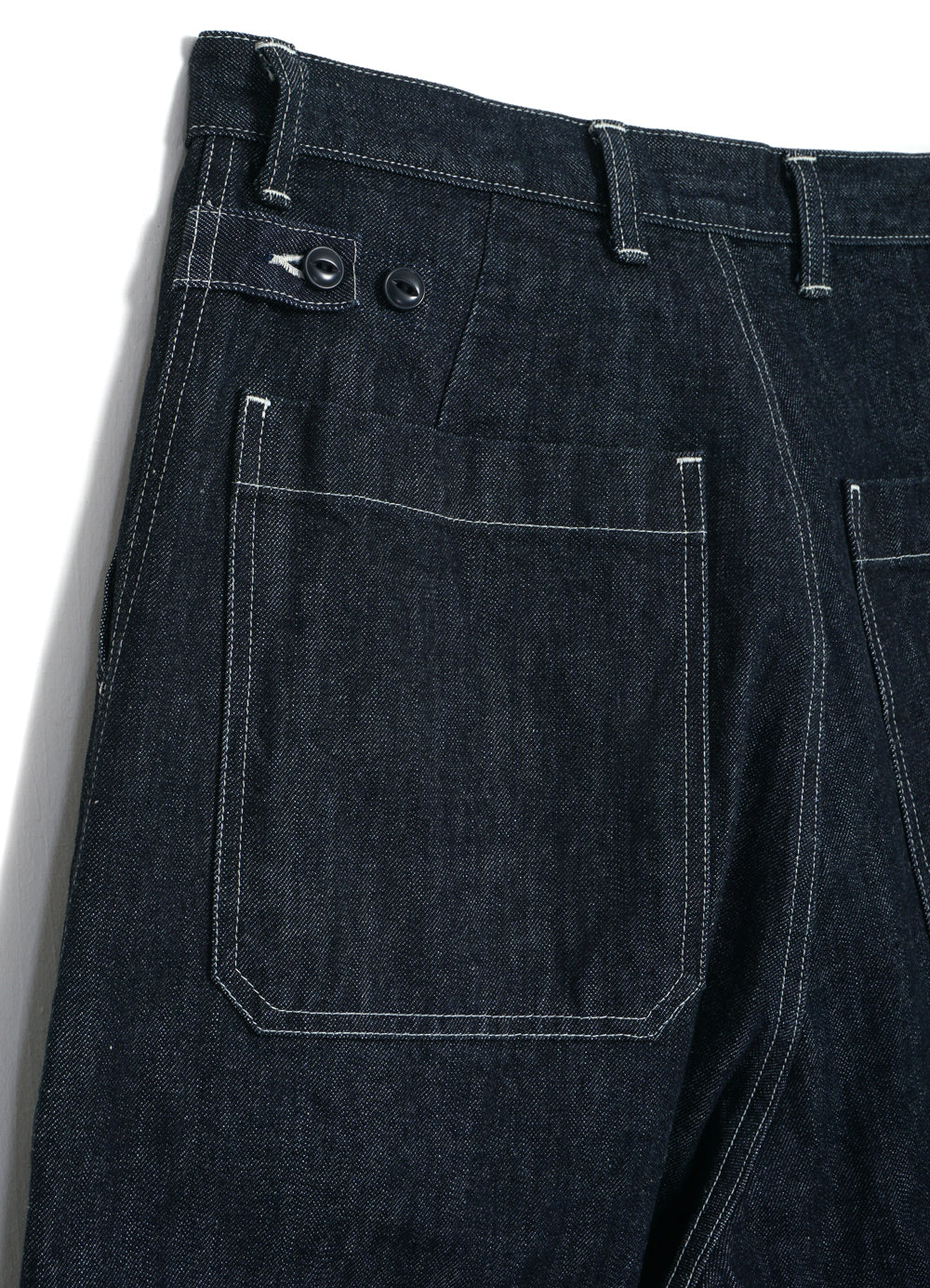 FATIGUE | Baggy 14oz Denim Trousers | Indigo