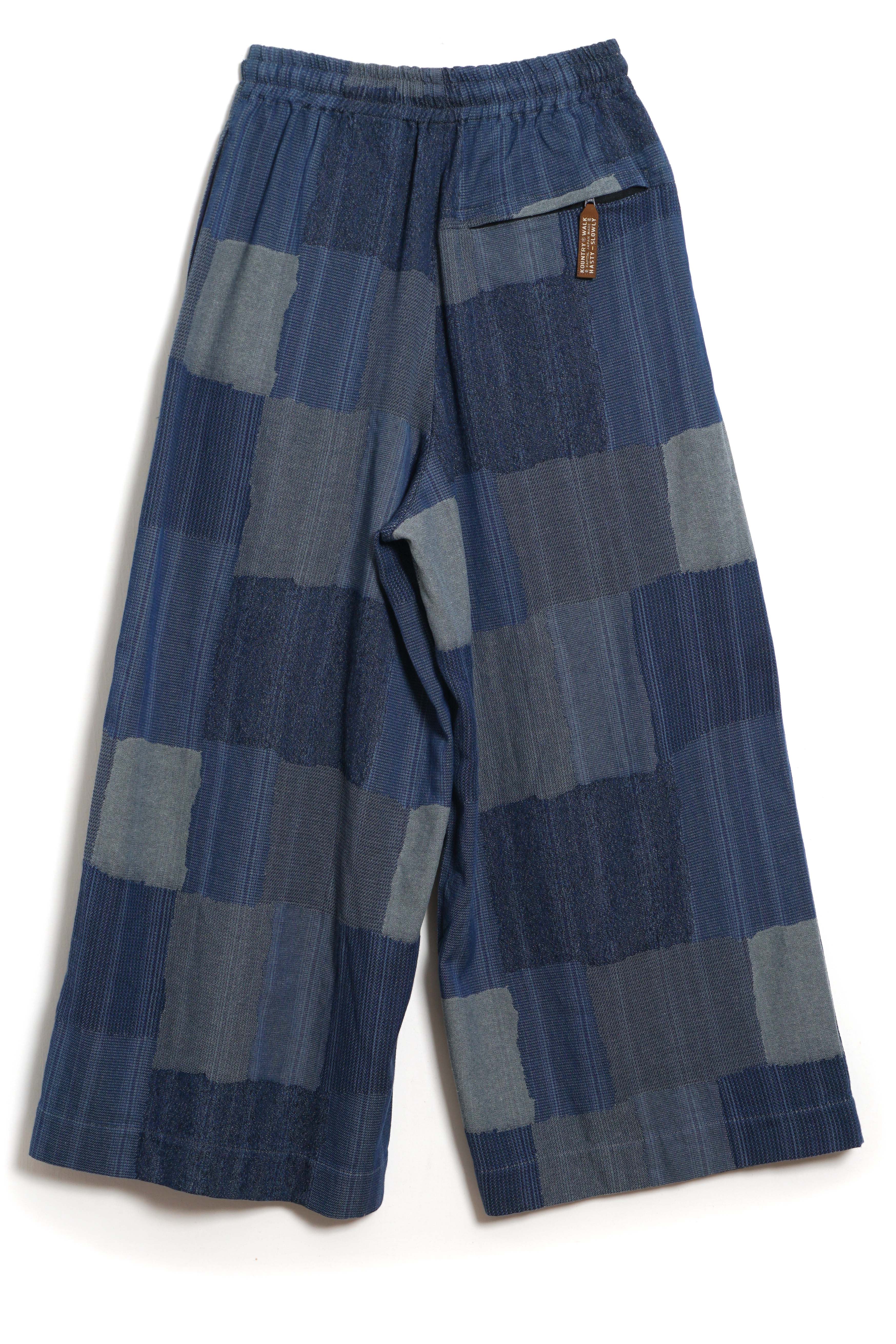TUGIHAGI RUDE | Baggy Drawstring Pants | Navy