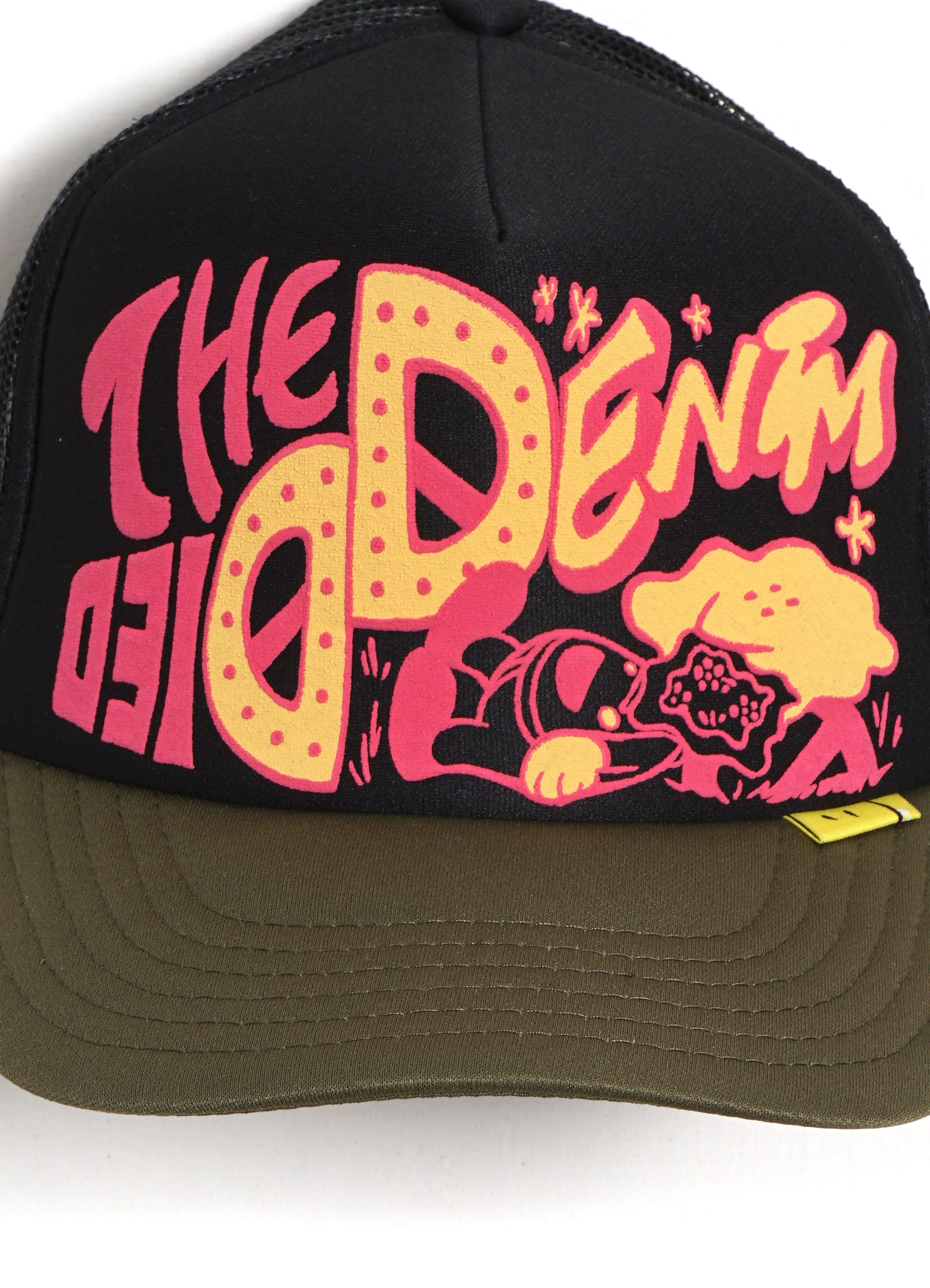 TH.D.D. | Trucker Cap | Black/Khaki