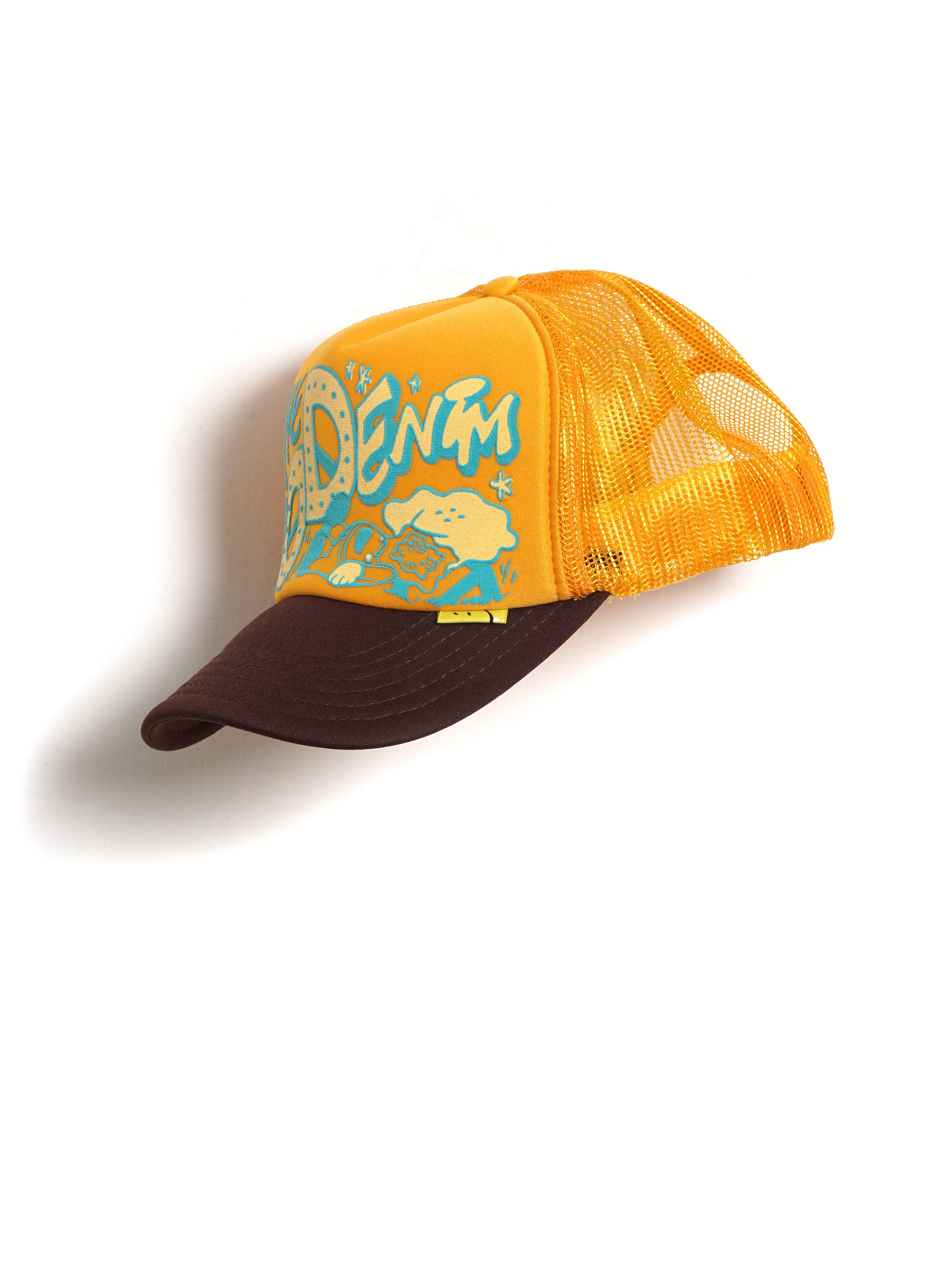 TH.D.D. | Trucker Cap | Gold/Brown