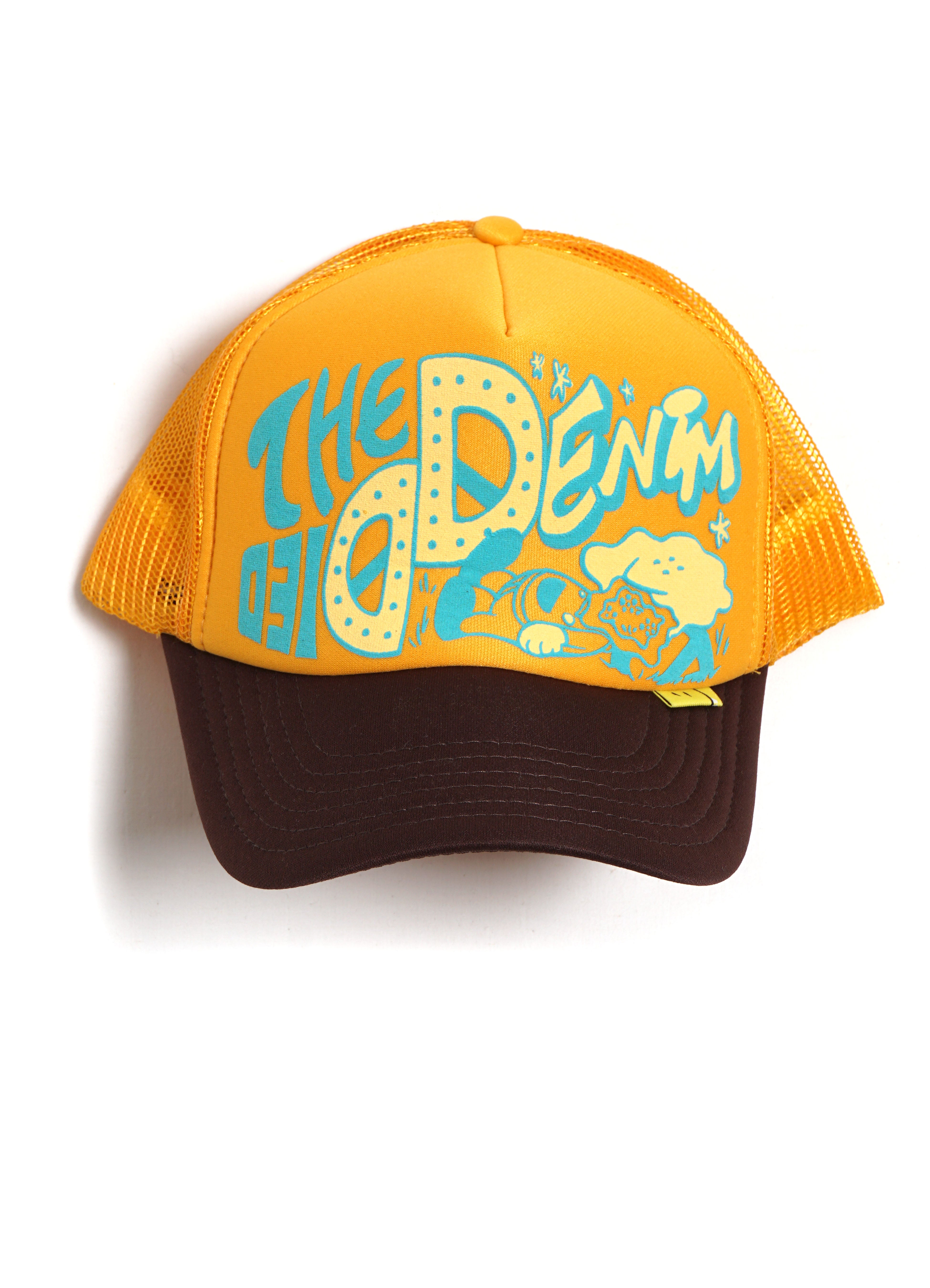 TH.D.D. | Trucker Cap | Gold/Brown