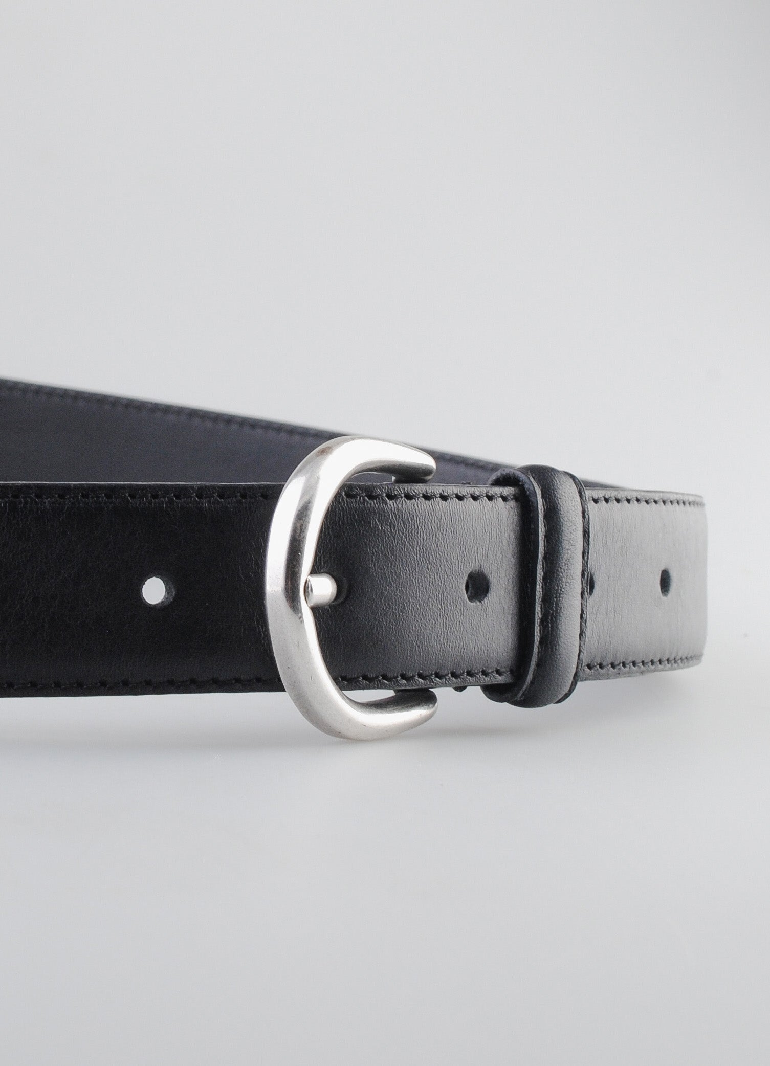M2461 | Leather Belt | Black