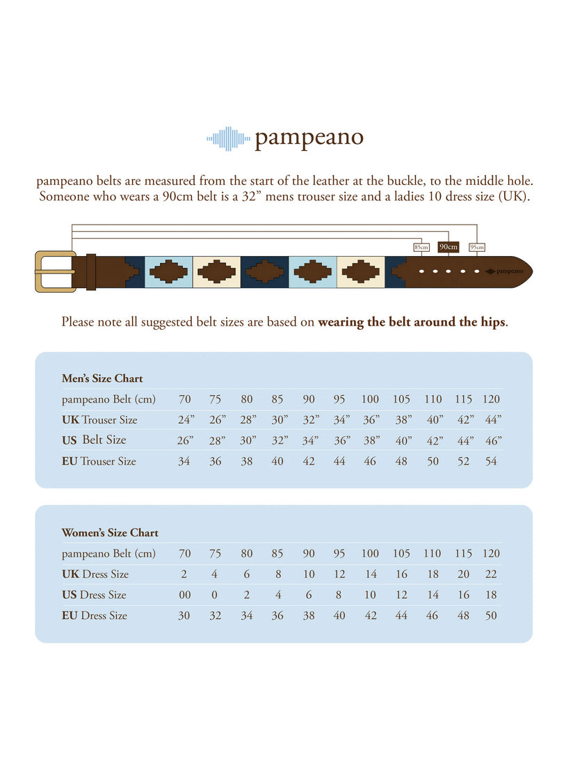 BROWN LEATHER BELT | PAPA