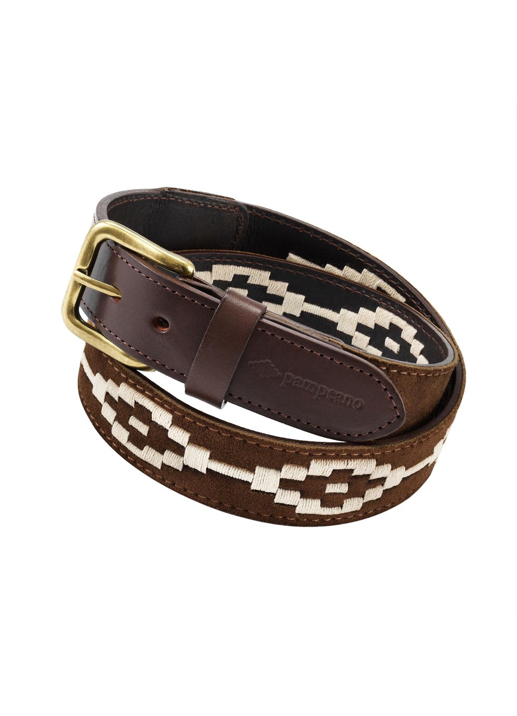POLO BELT | Confianza | Brown Suede