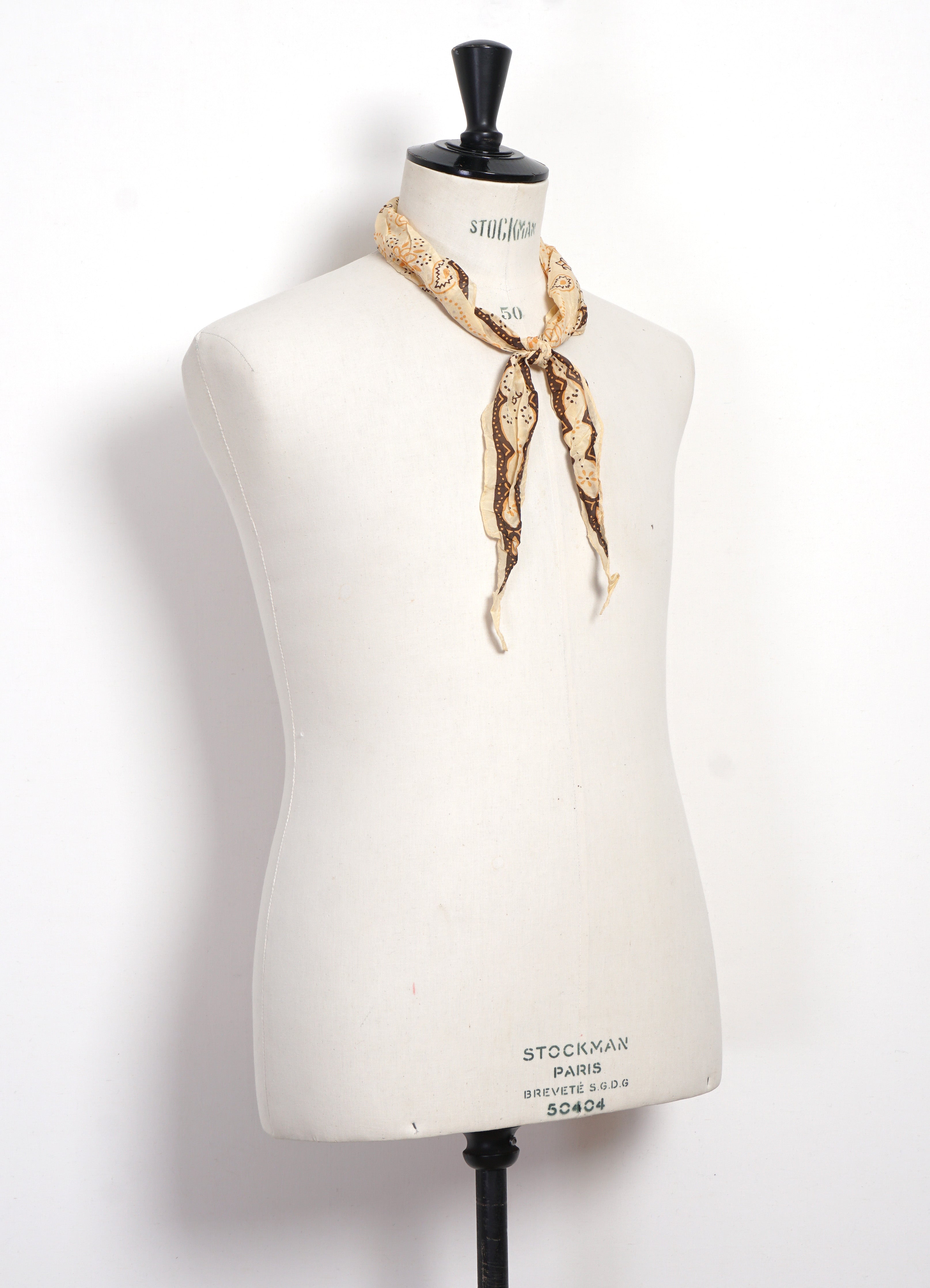 WASHER | Silk Neckerchief | Natural