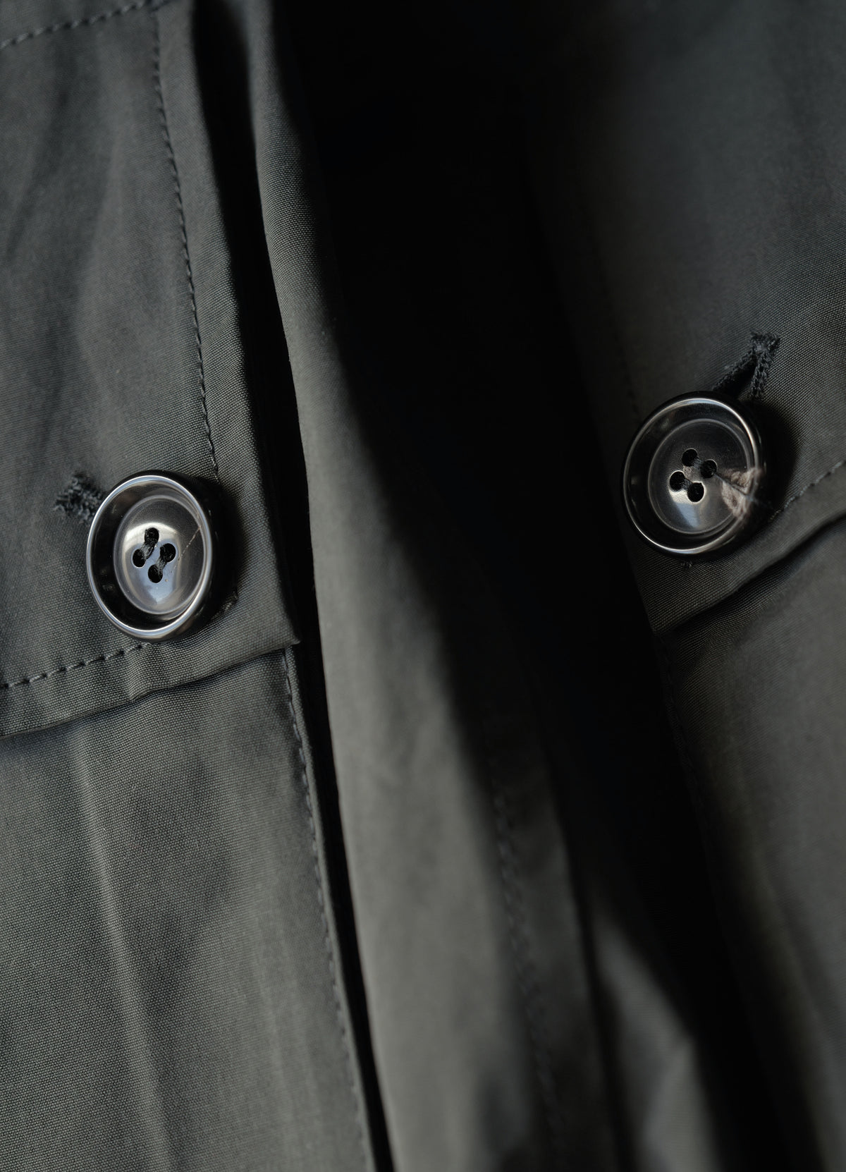 DEREK 32-78-7 | Oversized Field Jacket | Dark Grey