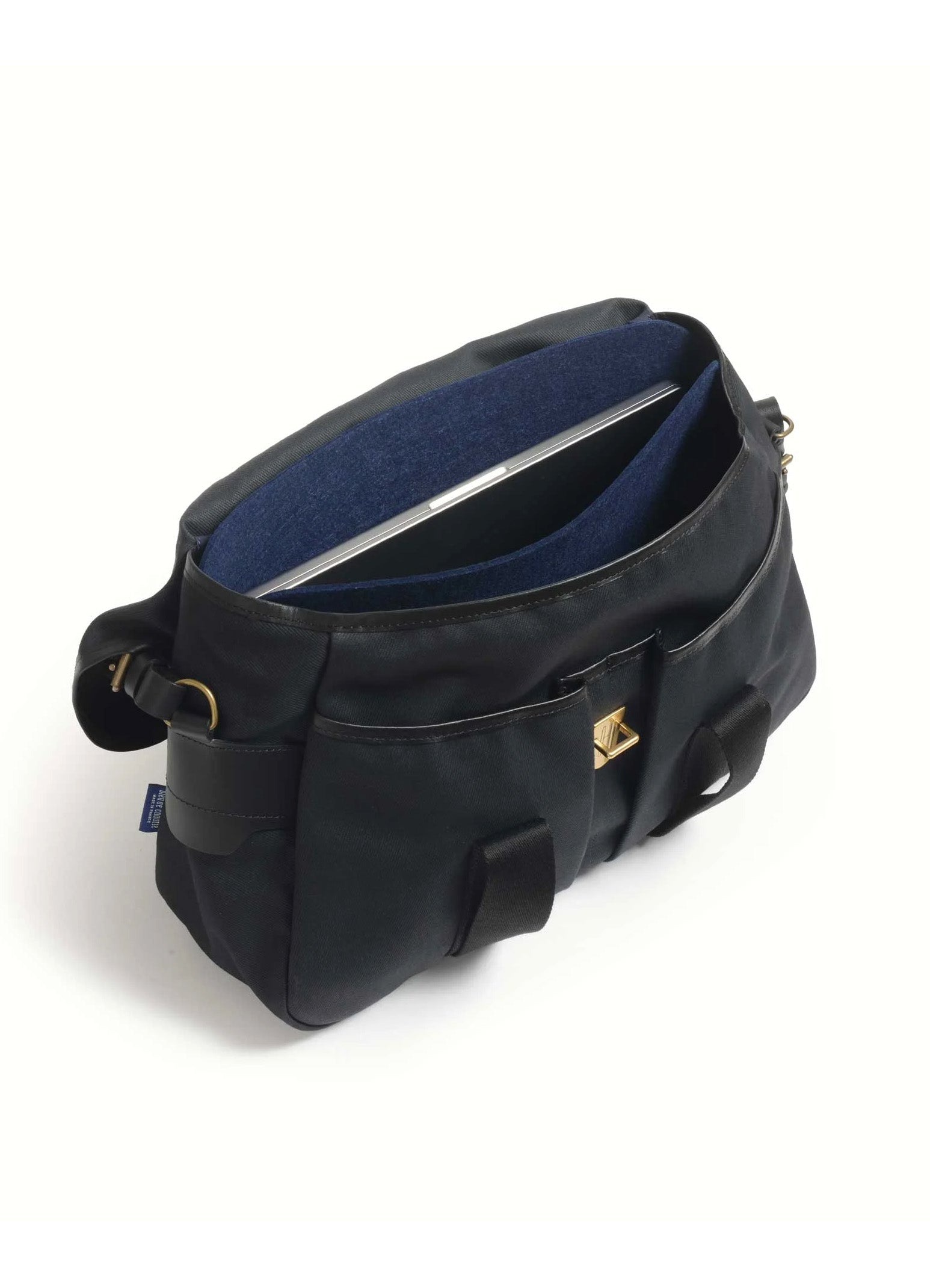 BUSINESS MUSETTE | Cotton Canvas | Black