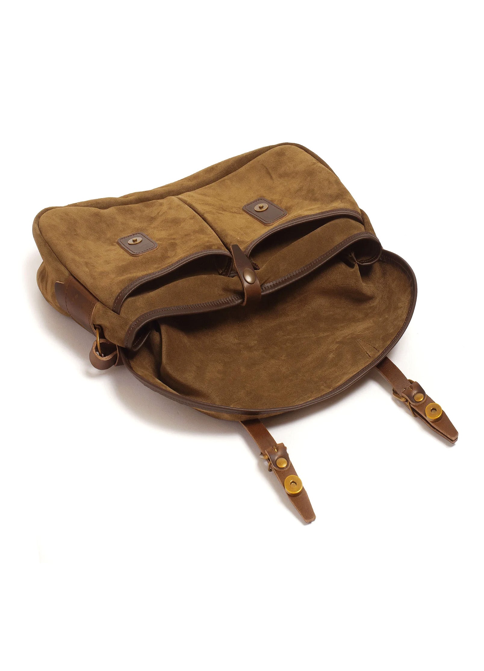 FISHERMAN'S MUSETTE S | Suede | Tobacco