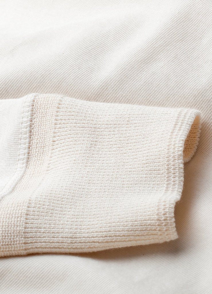 GOOD ORIGINALS | Loopwheeled Henley 7,2oz | Nature