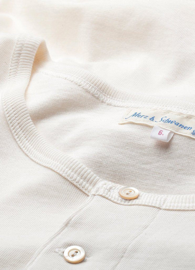 GOOD ORIGINALS | Loopwheeled Henley 7,2oz | Nature