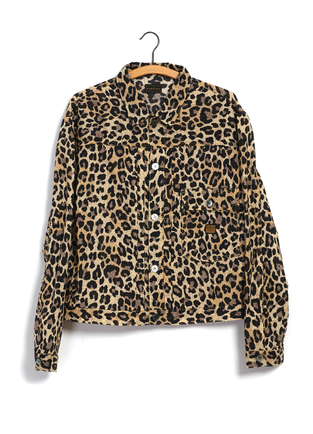 GAUZE 1st JKT Lightweight Shirt Jacket Leopard