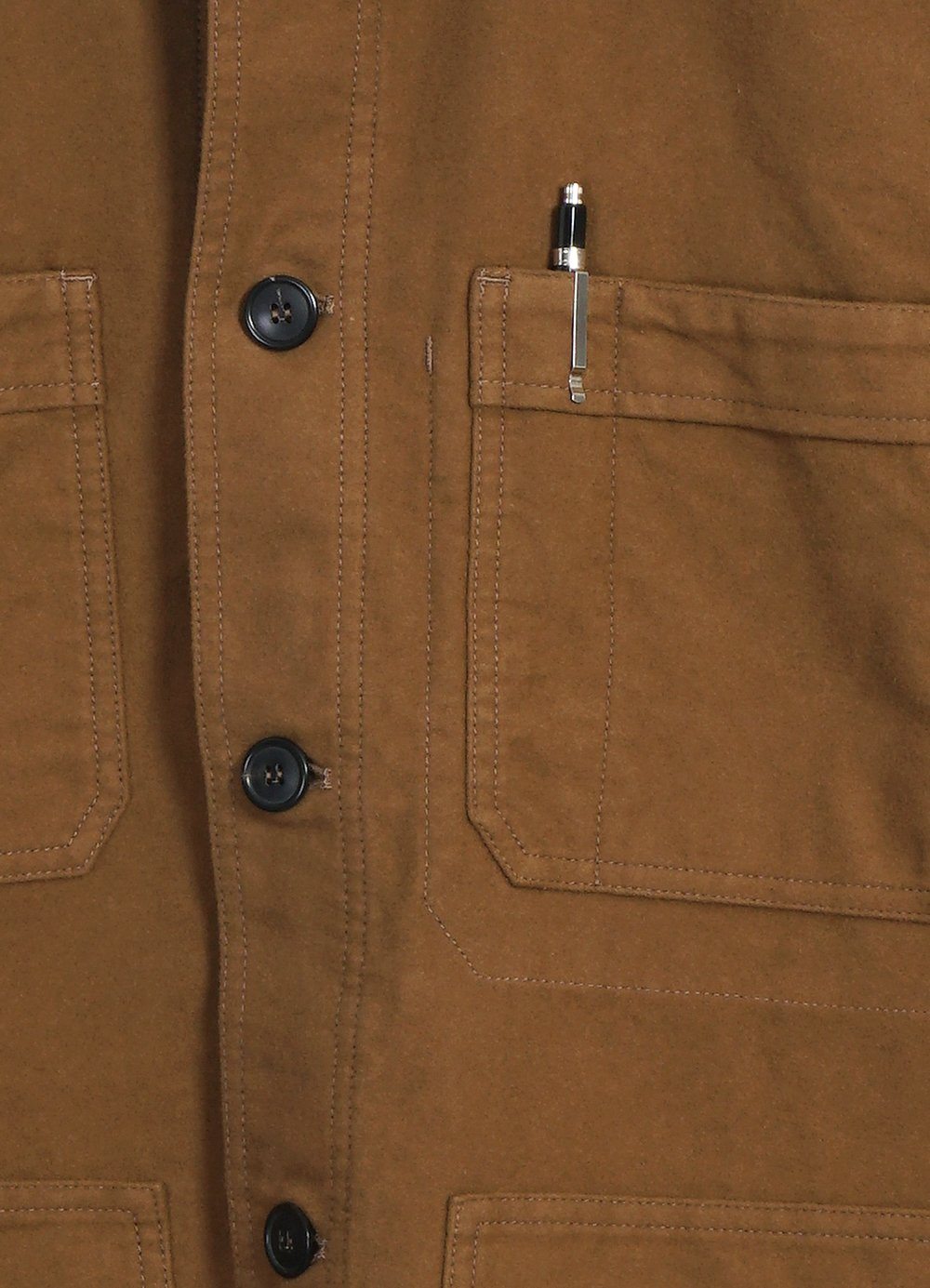 BERTRAM | Refined Work Jacket | Turmeric