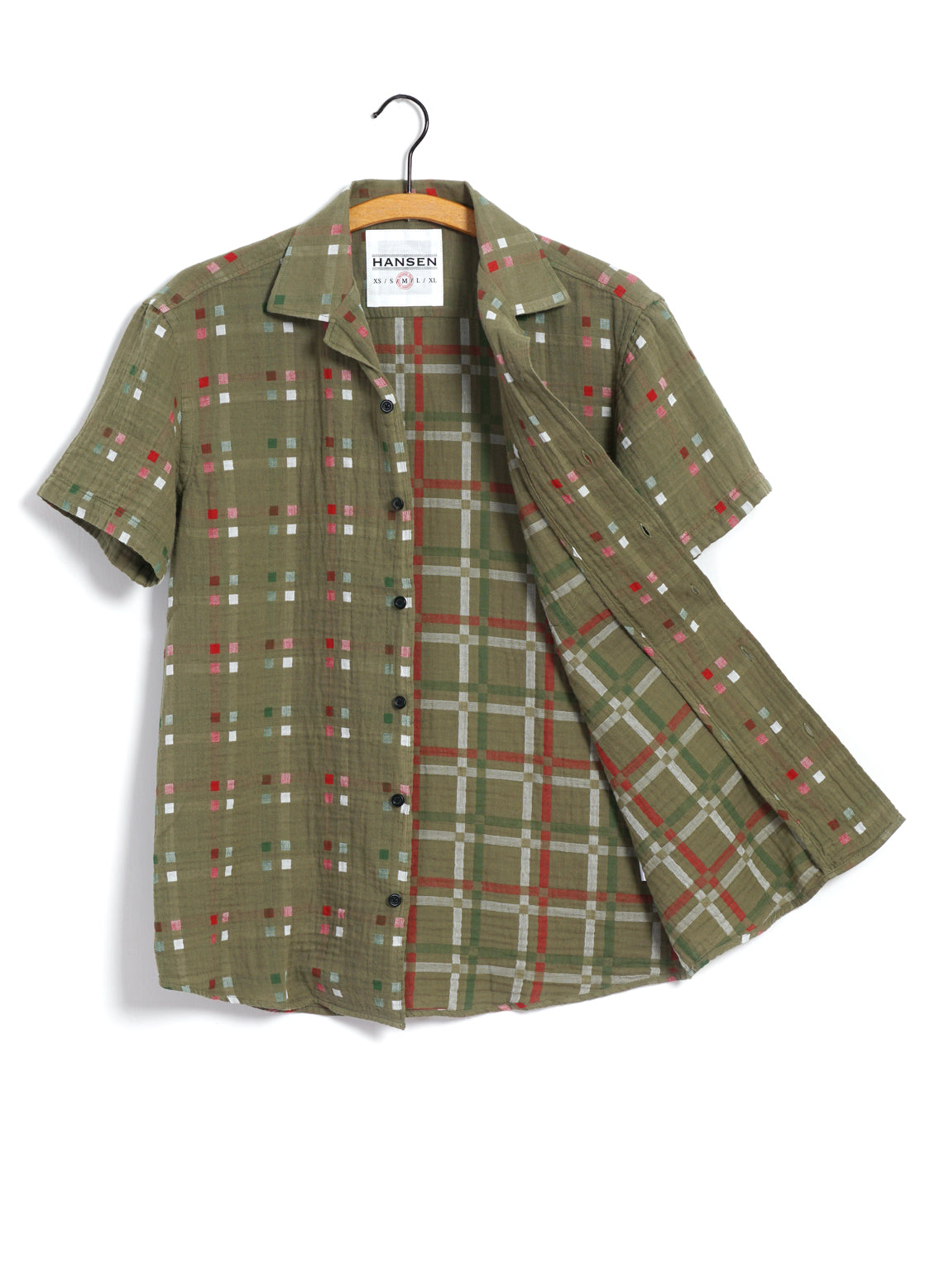JONNY | Short Sleeve Shirt | Nevada Green