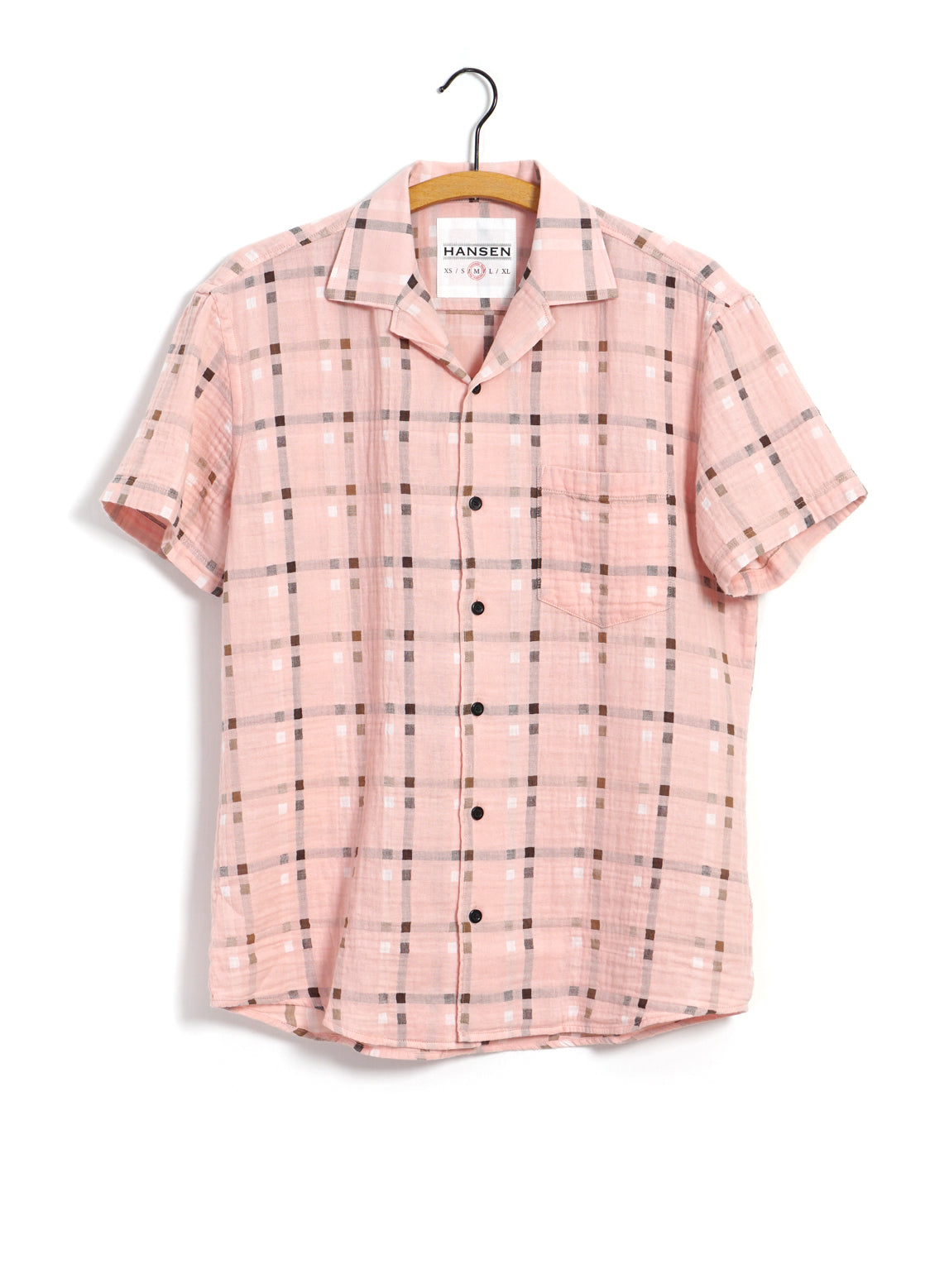 JONNY | Short Sleeve Shirt | Vegas Pink