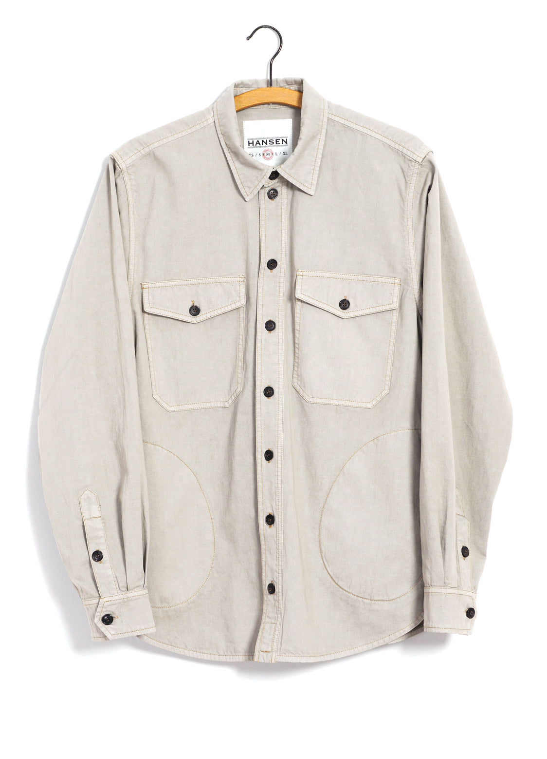 RUBEN | Casual Over Shirt | Natural