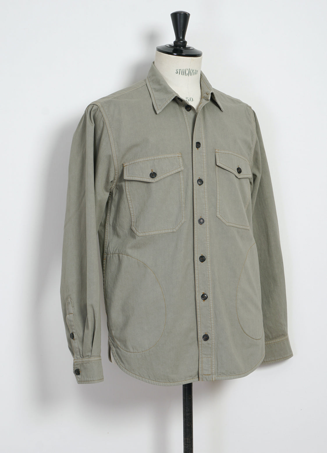 RUBEN | Casual Over Shirt | Light Sage
