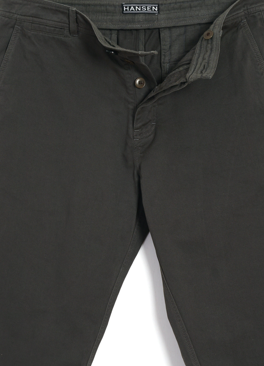 FRED | Regular Cut Work Trousers | Dark Moss