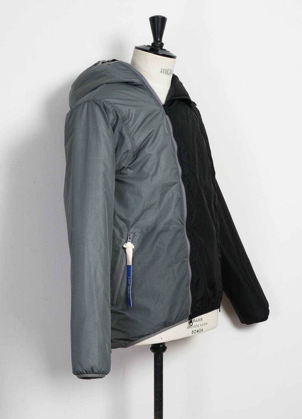 MOUNTAIN RESEARCH - 4 ZIPS PARKA | Black/Grey - HANSEN Garments