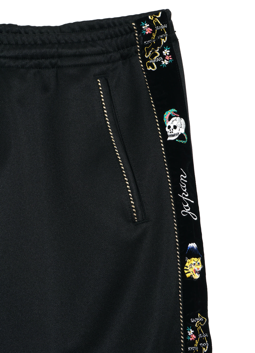 SKA TAPE | Track Pants | Black