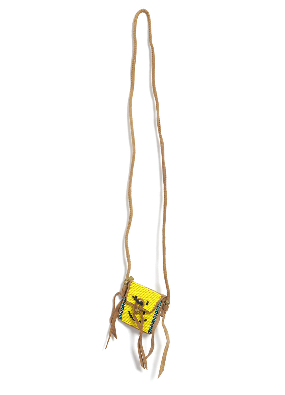 PUEBLO | Deer Leather Charm | Yellow