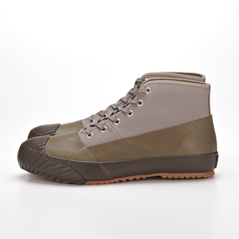 MOONSTAR - ALLWEATHER | Vulcanised Sole Sneaker Boot | Grege - HANSEN Garments