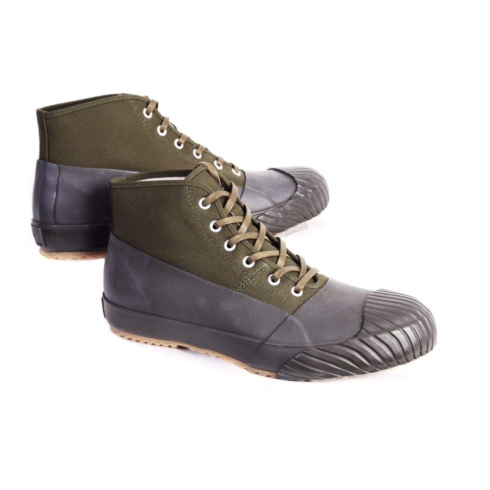 ALLWEATHER | Vulcanised Sole Sneaker Boot | Khaki | €250 -Moon Star- HANSEN Garments