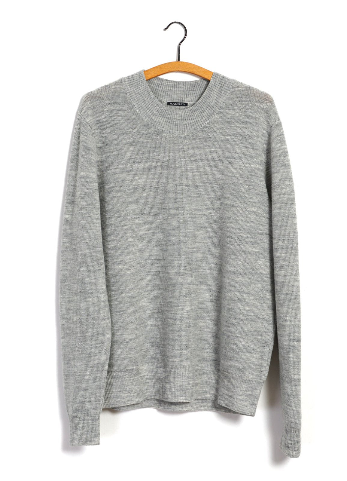 HANSEN GARMENTS - ANDRE | Knitted Crew Neck Sweater | Winter Grey - HANSEN Garments