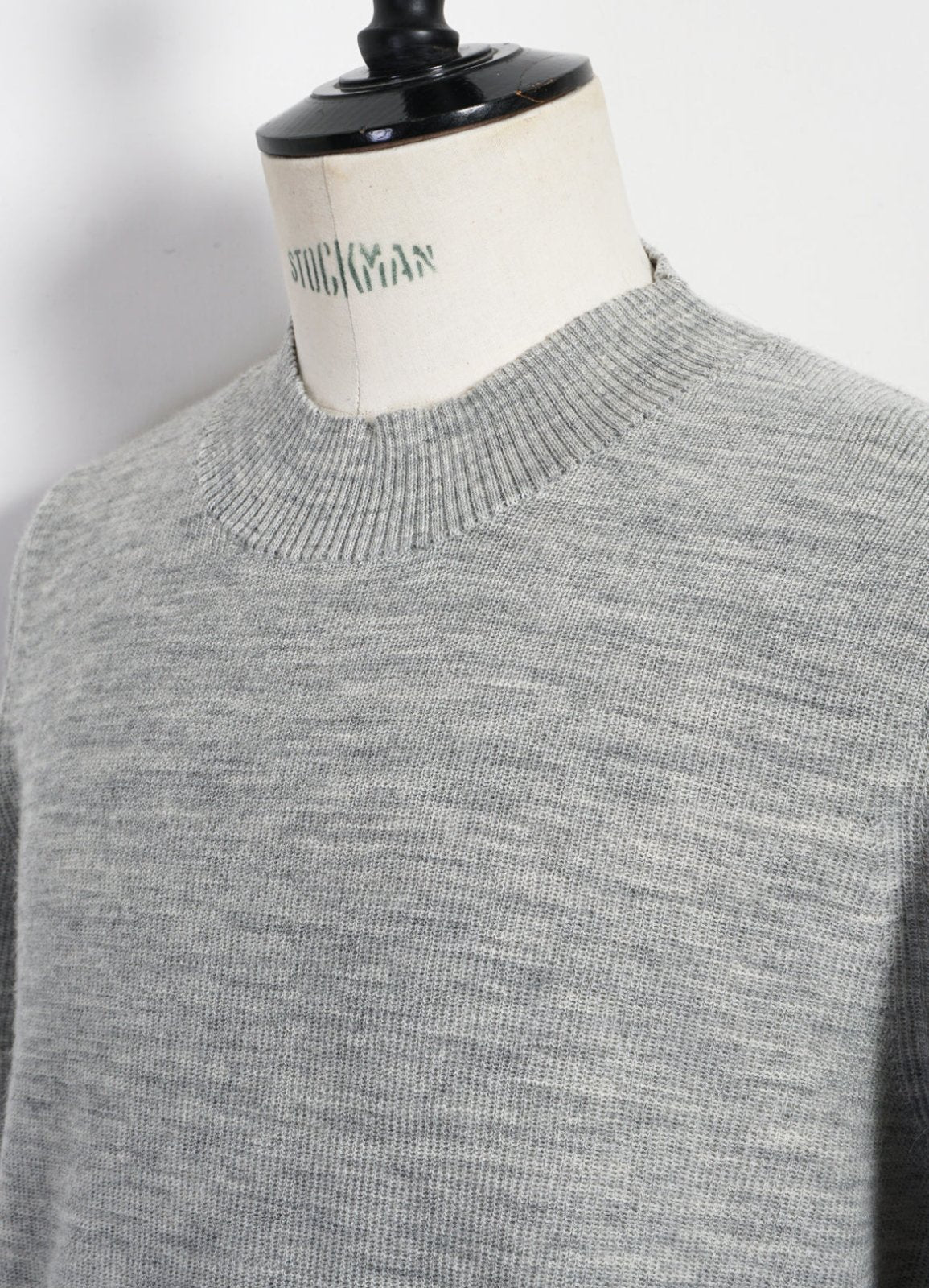 HANSEN GARMENTS - ANDRE | Knitted Crew Neck Sweater | Winter Grey - HANSEN Garments