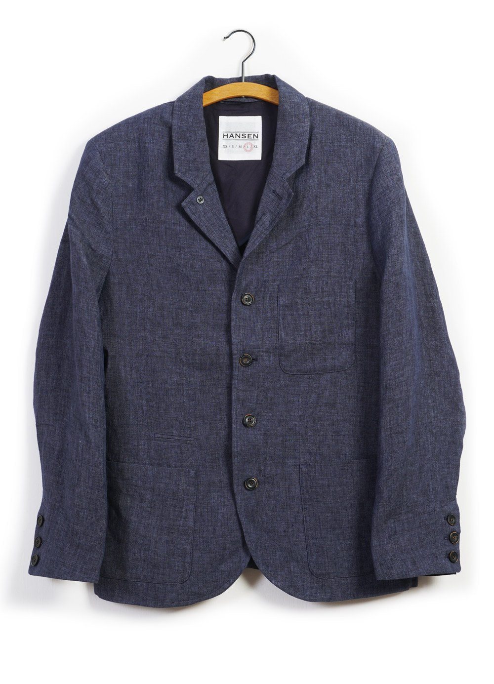 ANKER | Casual Five Button Blazer | Blue Delave | €430 -HANSEN Garments- HANSEN Garments