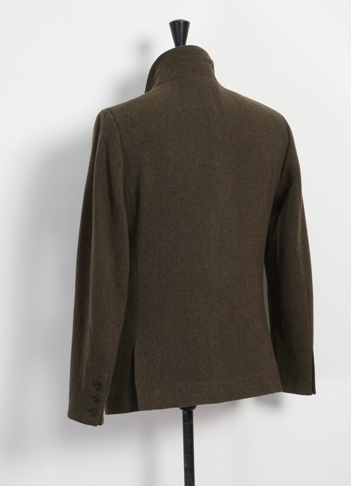 HANSEN GARMENTS - ANKER | Four Button Classic Blazer | Brown Herringbone - HANSEN Garments