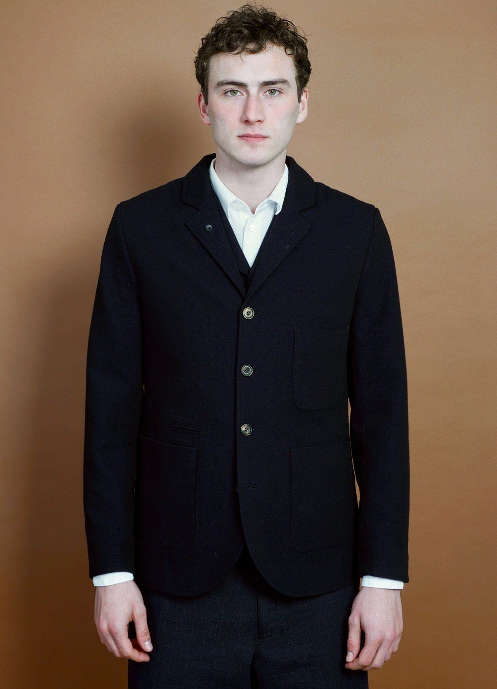 HANSEN Garments - ANKER | Four Button Classic Blazer | Deep Indigo - HANSEN Garments