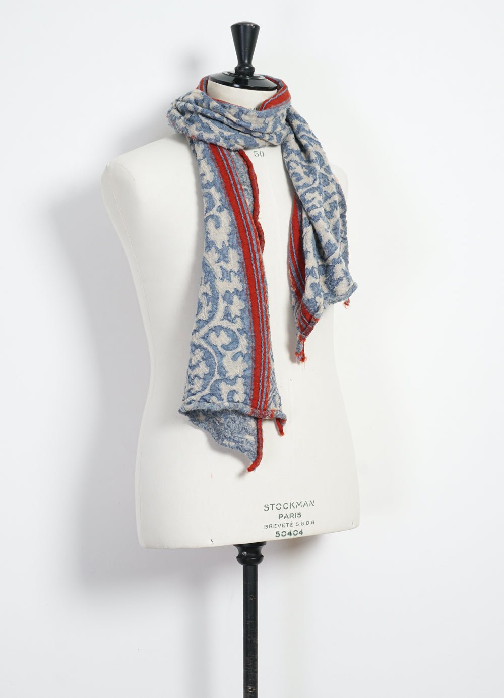KAPITAL - ARABESQUE | Compressed Wool Scarf | Tricolor - HANSEN Garments