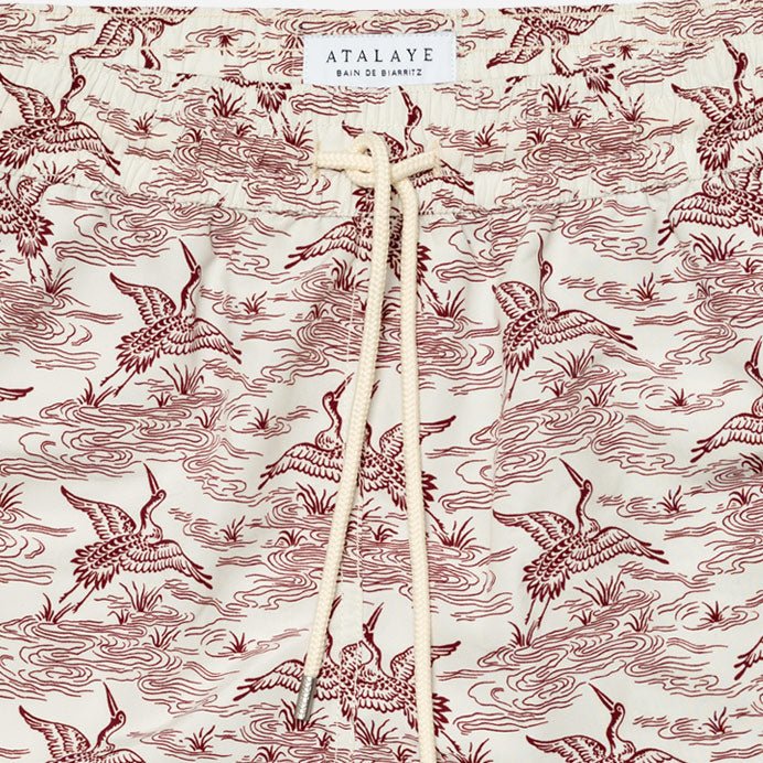 ATALAYE - ARDEA | Swim Shorts | Red - HANSEN Garments