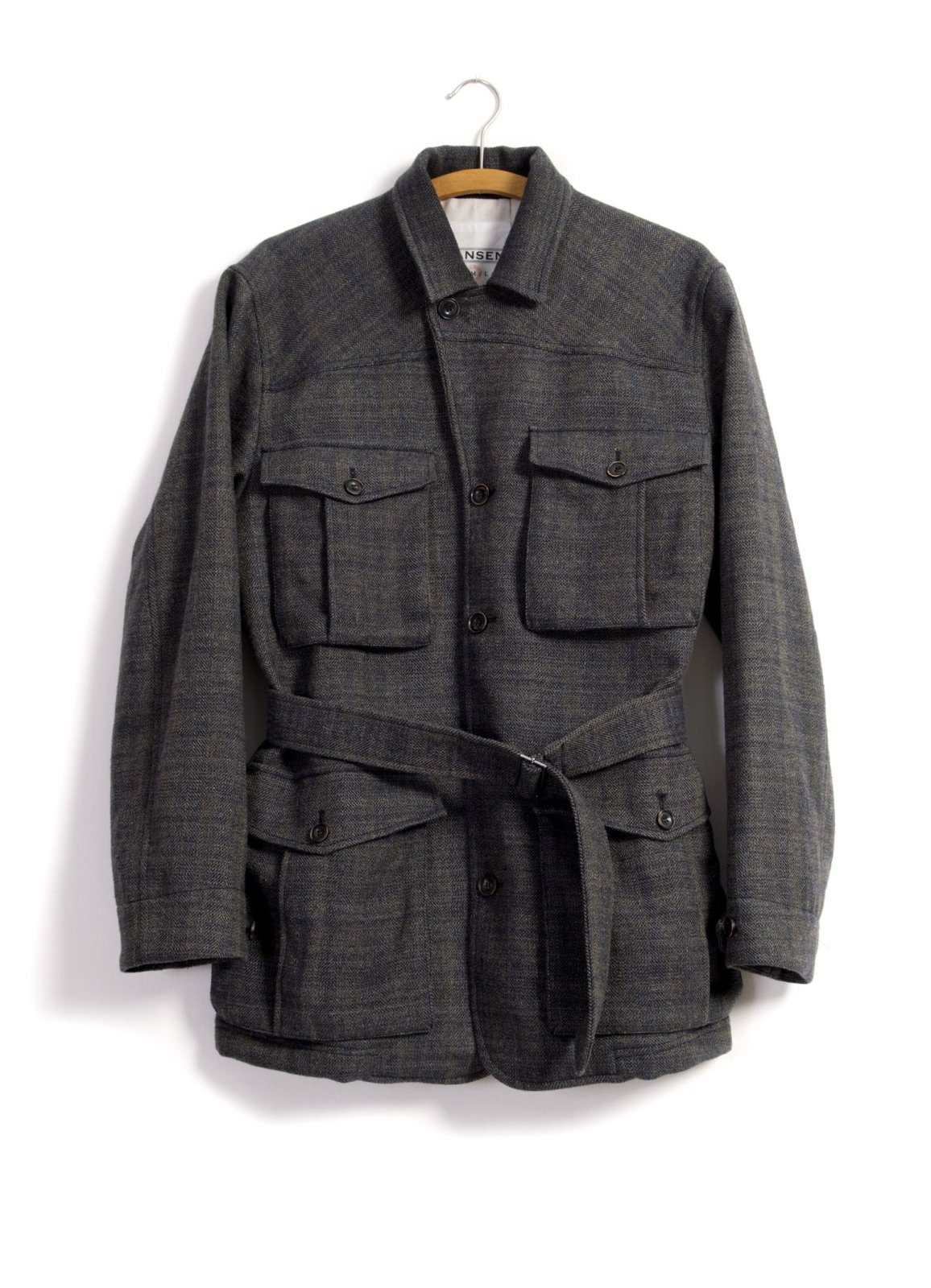 ARVE | Cargo Pockets Tweed Jacket | Trout | €595 -HANSEN Garments- HANSEN Garments