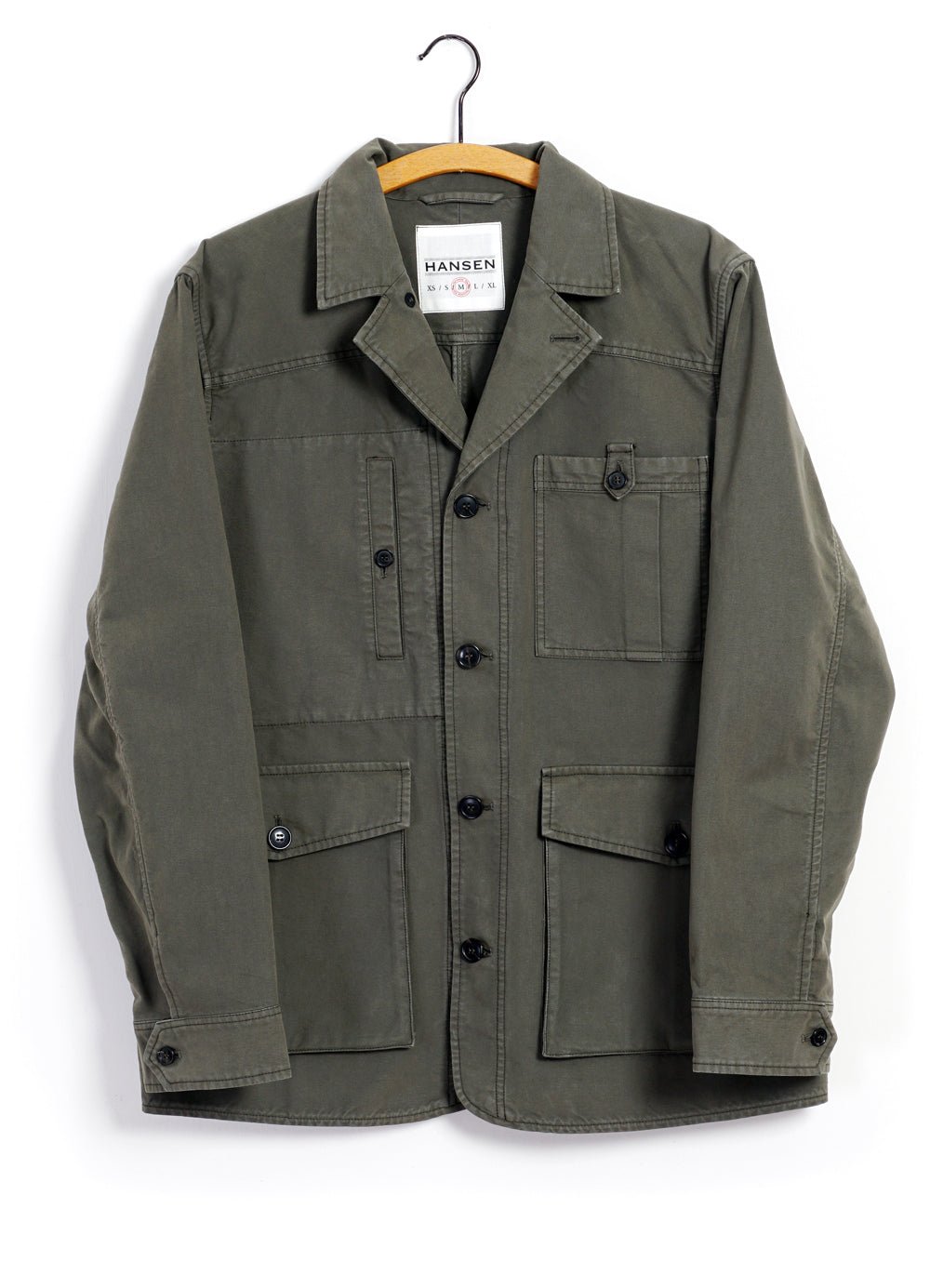 HANSEN GARMENTS - ASLAK | Utility Jacket | Green - HANSEN Garments