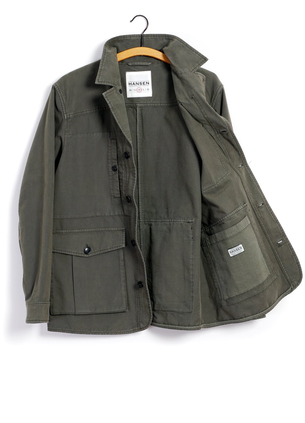 HANSEN GARMENTS - ASLAK | Utility Jacket | Green - HANSEN Garments
