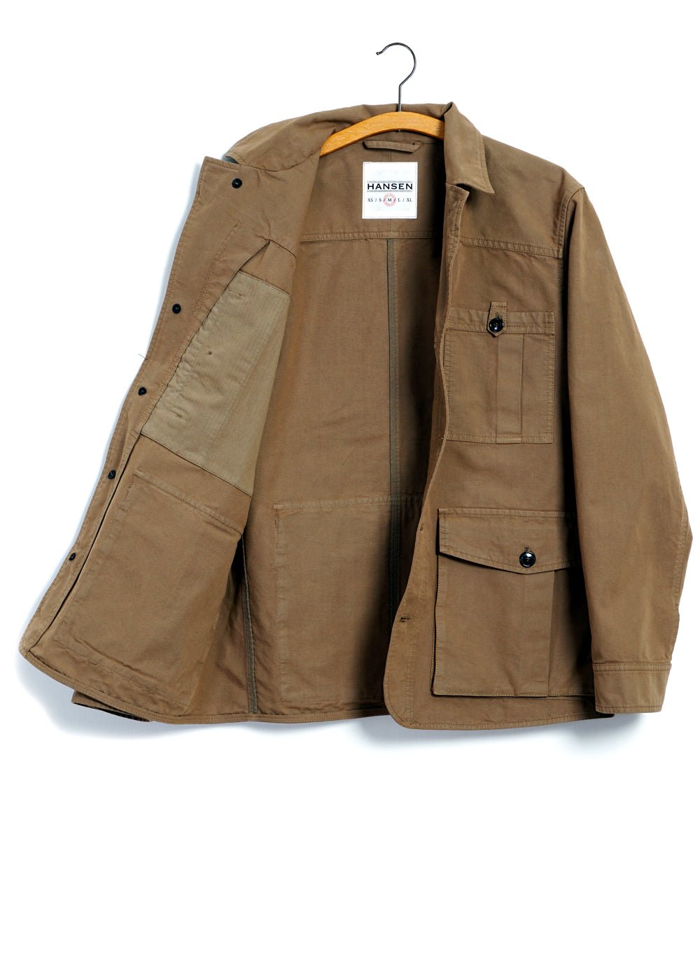 HANSEN GARMENTS - ASLAK | Utility Jacket | Khaki - HANSEN Garments