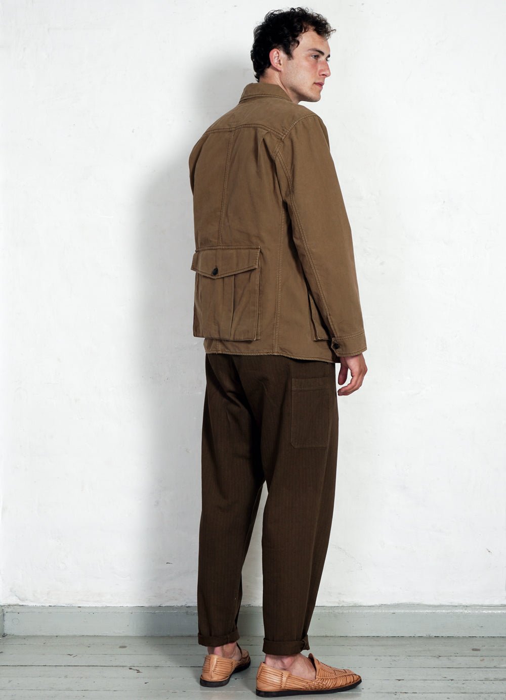 HANSEN GARMENTS - ASLAK | Utility Jacket | Khaki - HANSEN Garments
